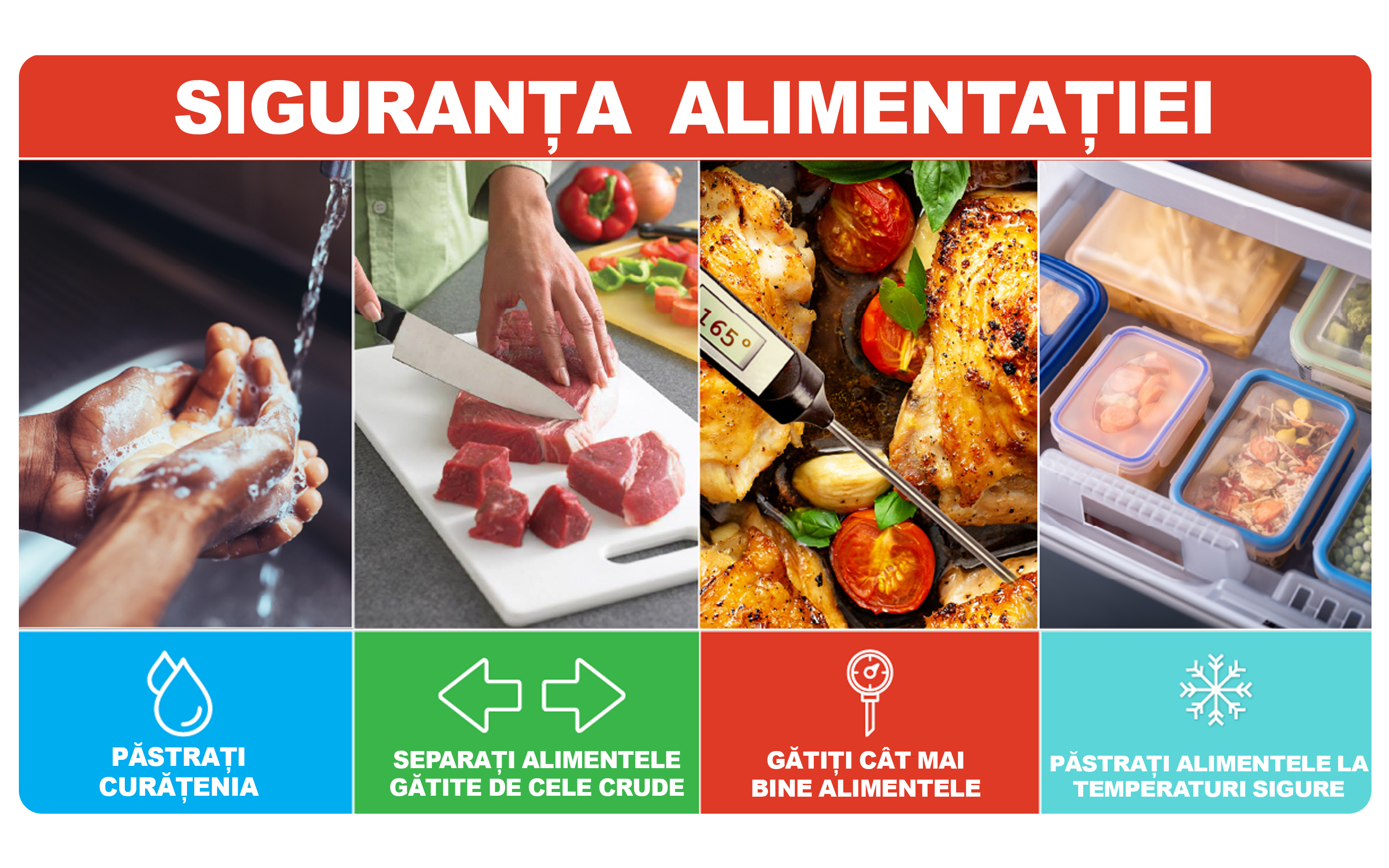 Luna MAI este dedicată promovării cunoștințelor despre profilaxia a bolilor diareice acute (BDA), intoxicațiilor alimentare și holerei