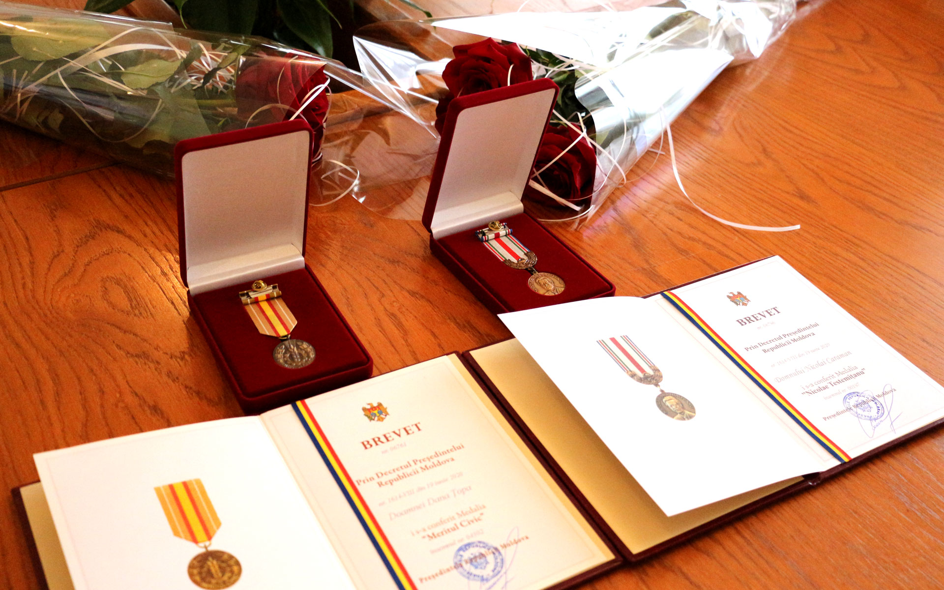 Pentru munca prodigioasă, rezultate remarcabile în activitatea medicală, efortul depus la straja sănătății populației sectorului Ciocana au fost conferite următoarele distincții de stat