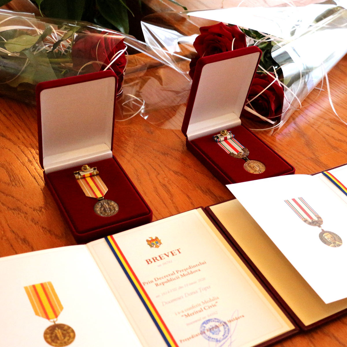 Distincții de stat oferite din partea Președintele Republicii Moldova.