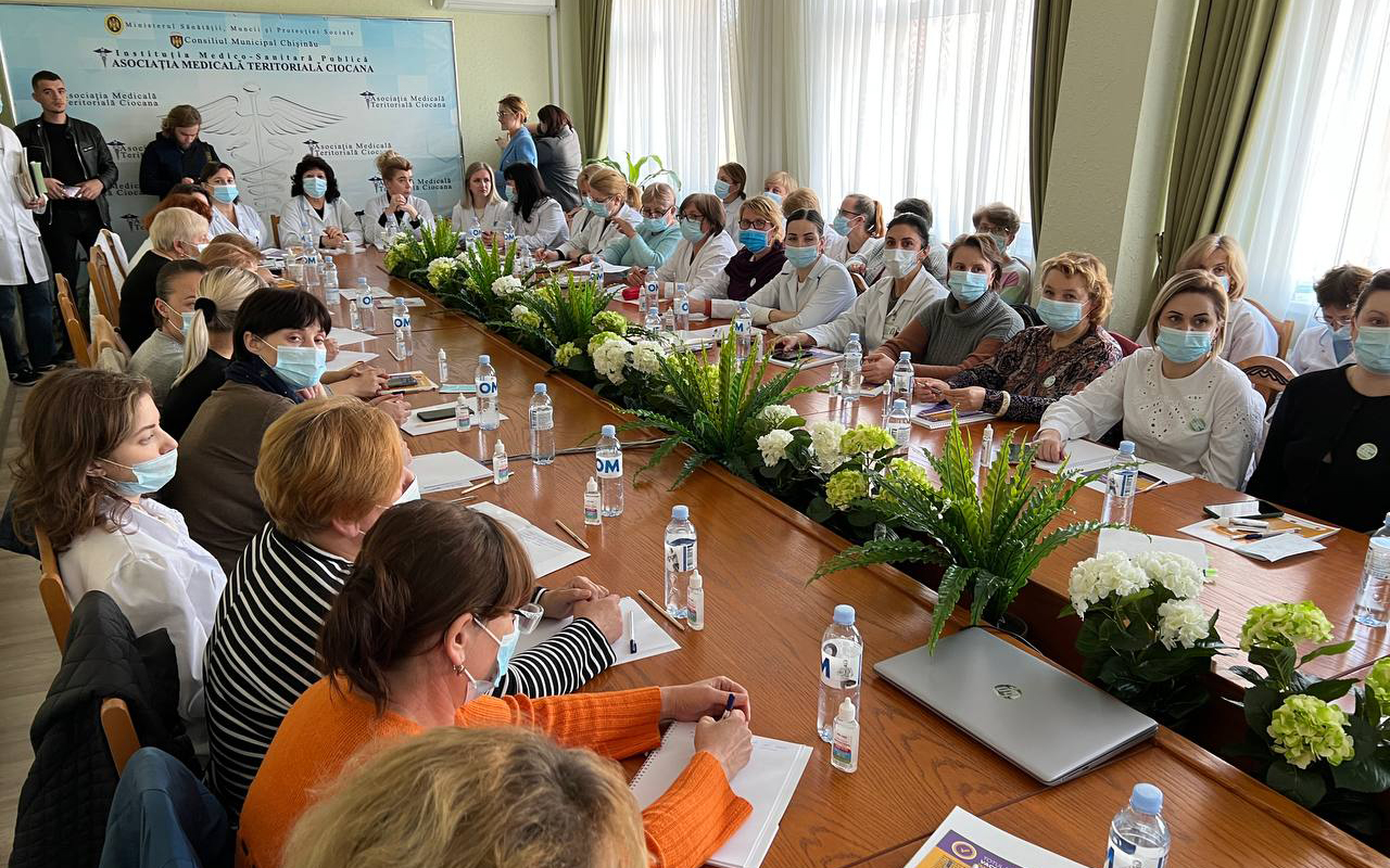 atelierul de informare a lucrătorilor medicali privind contraindicațiile la vaccinare și Evenimentele Adverse post Imunizare.