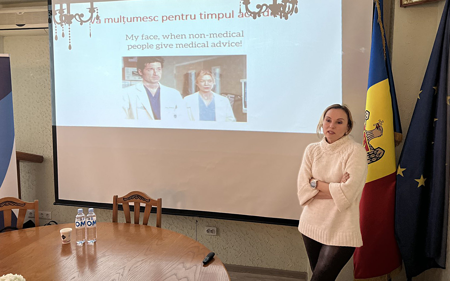 atelierul de informare a lucrătorilor medicali privind contraindicațiile la vaccinare și Evenimentele Adverse post Imunizare.