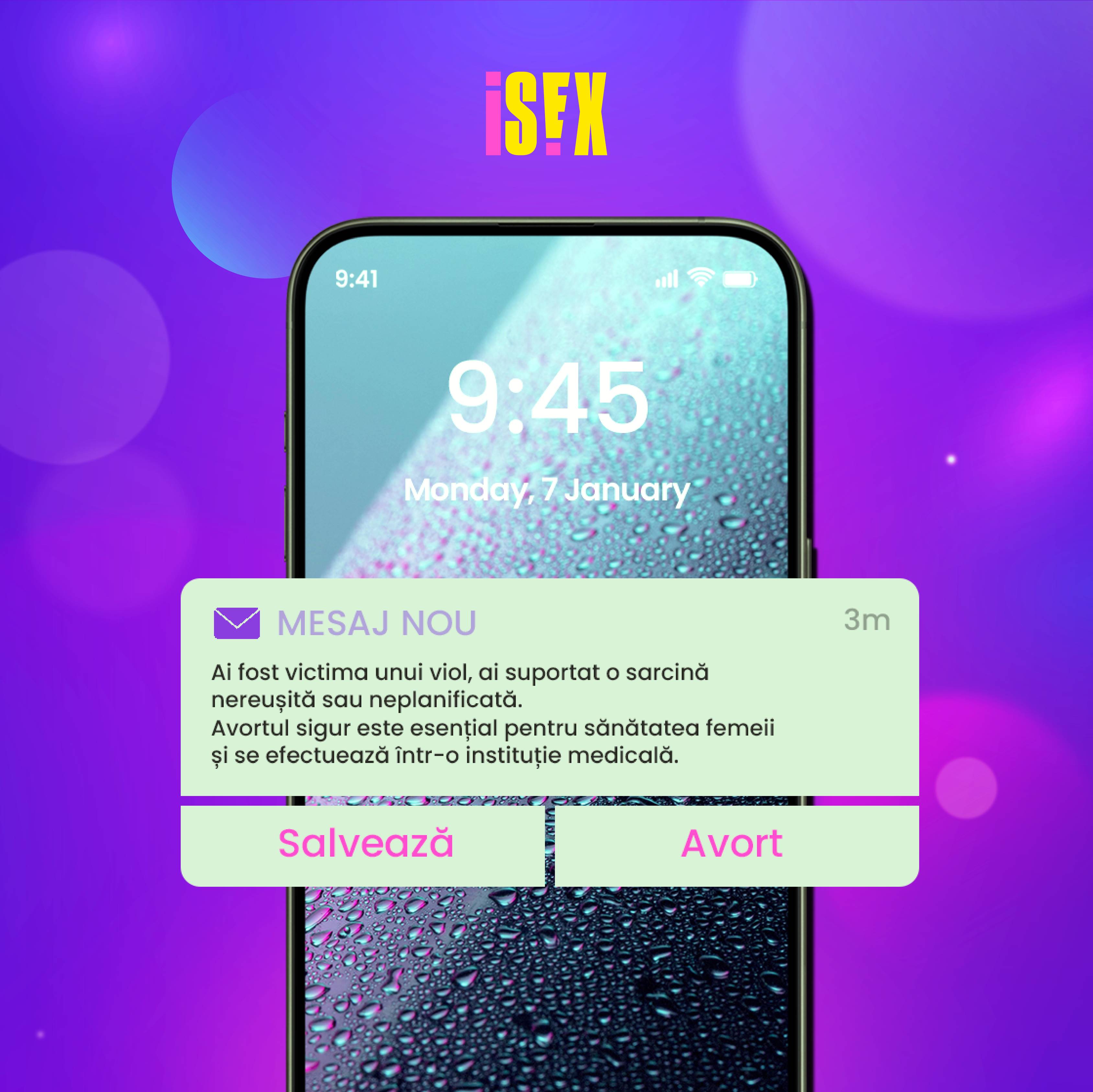 Campanie media națională - sănătatea și drepturile sexuale și reproductive