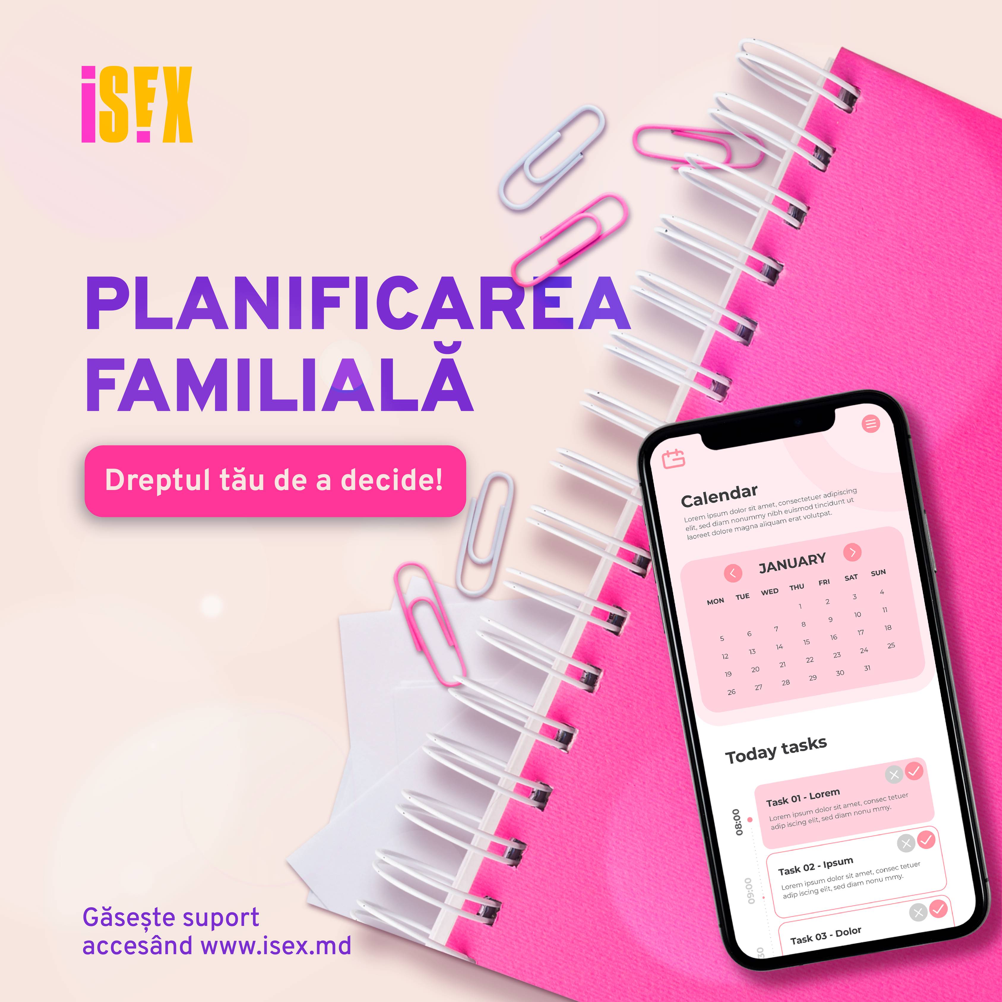 Campanie media națională - sănătatea și drepturile sexuale și reproductive