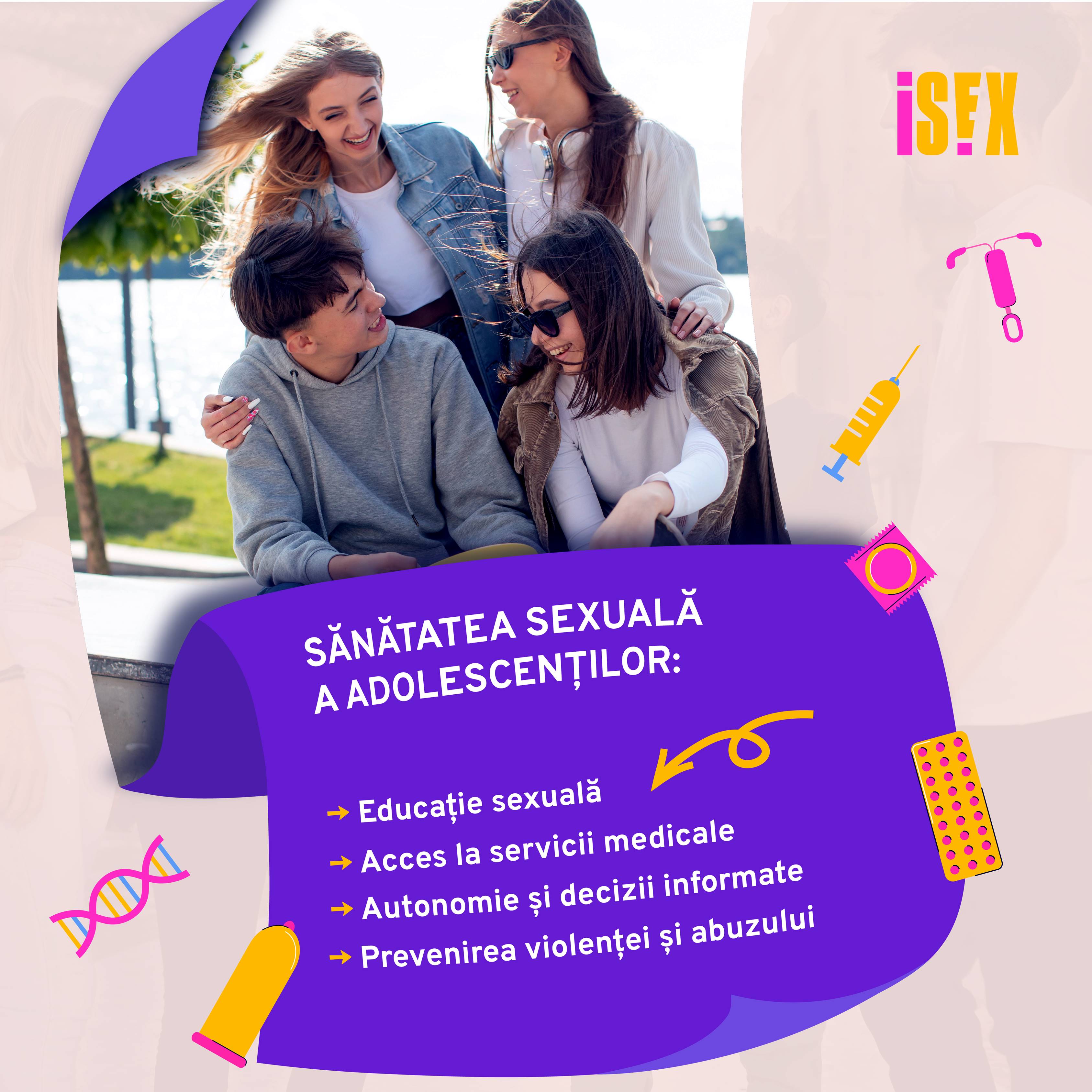 Campanie media națională - sănătatea și drepturile sexuale și reproductive