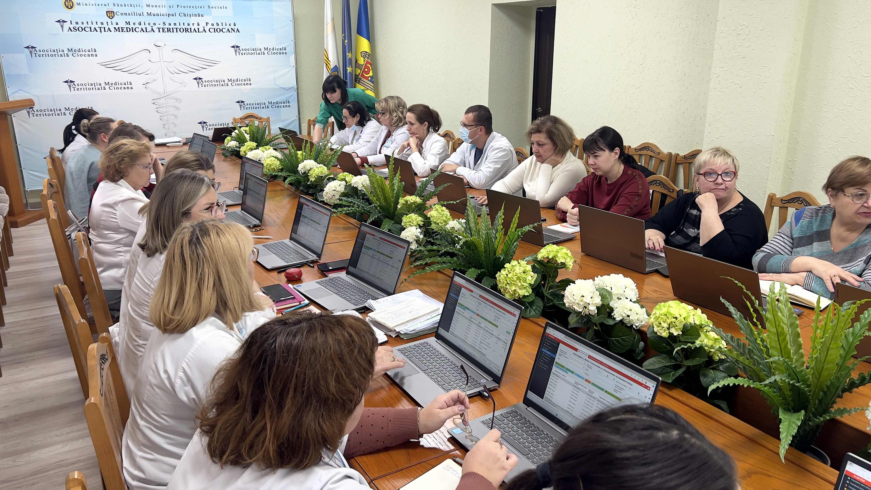 seminare practice pentru echipa medicului de familie cu privire la punerea în aplicare a Sistemului Informațional de Supraveghere a Bolilor Transmisibile și Evenimentelor de Sănătate Publică