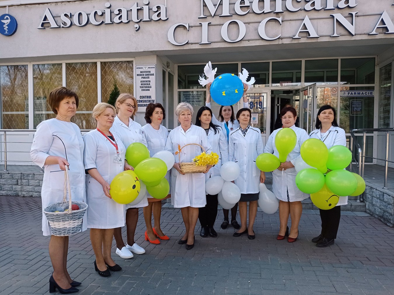 Flashmob in cadrul IMSP AMT Ciocana cu prilejul Zilei Mondiale a Sănătății 2022 