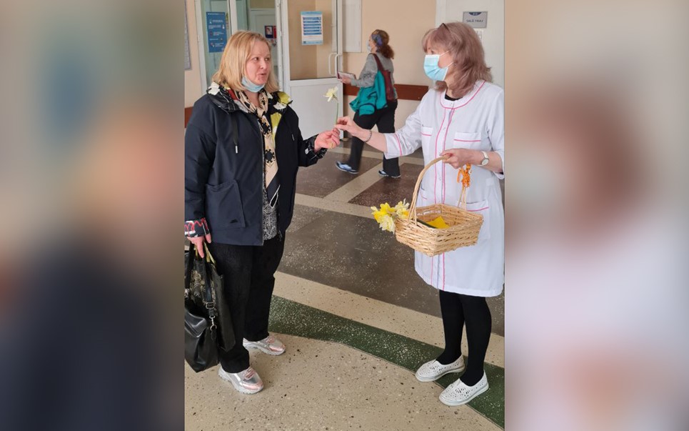 Flashmob in cadrul IMSP AMT Ciocana cu prilejul Zilei Mondiale a Sănătății 2022 