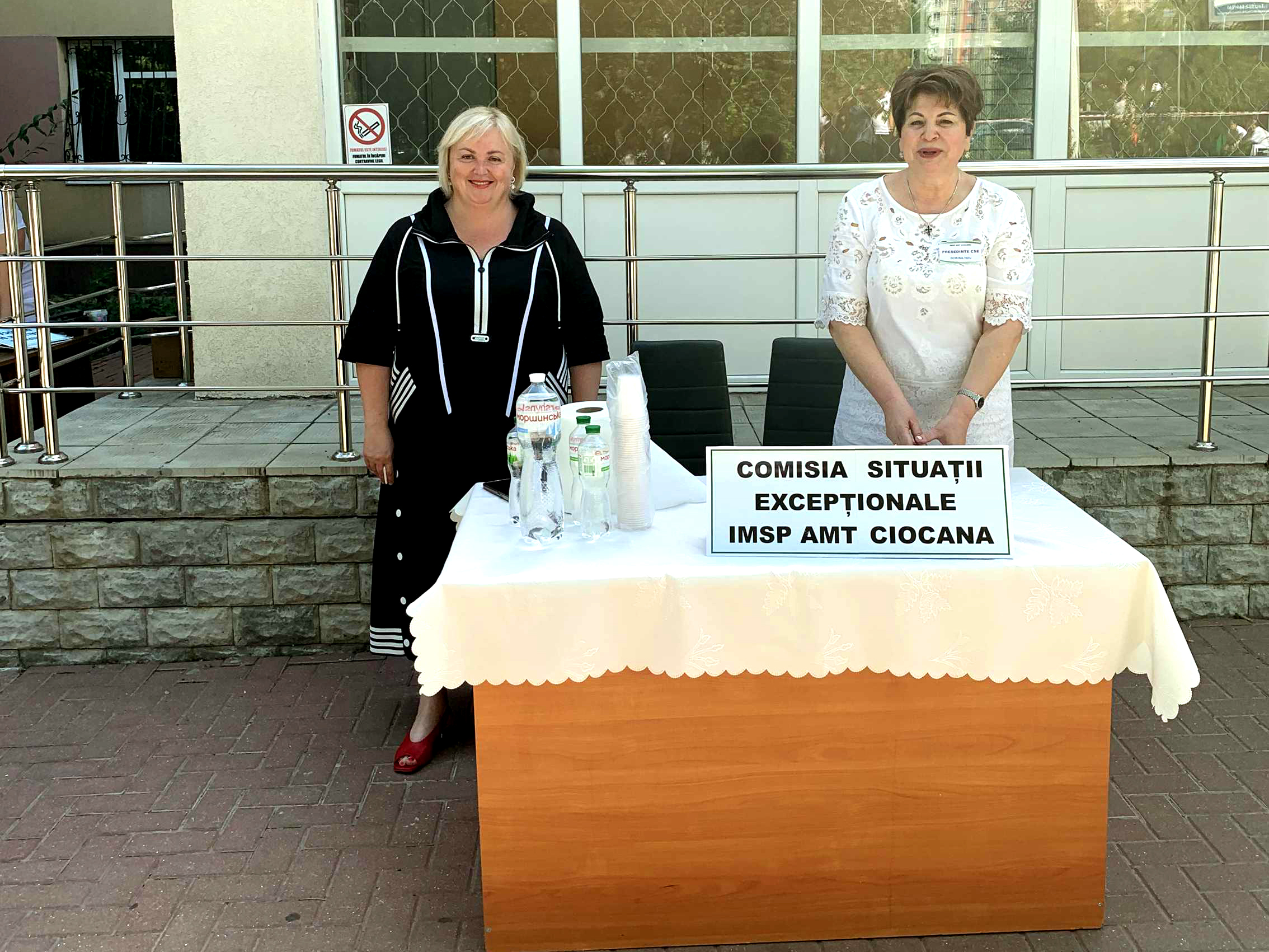 Efectuarea exercițiilor de Protecție civilă în cadrul IMSP AMT Ciocana