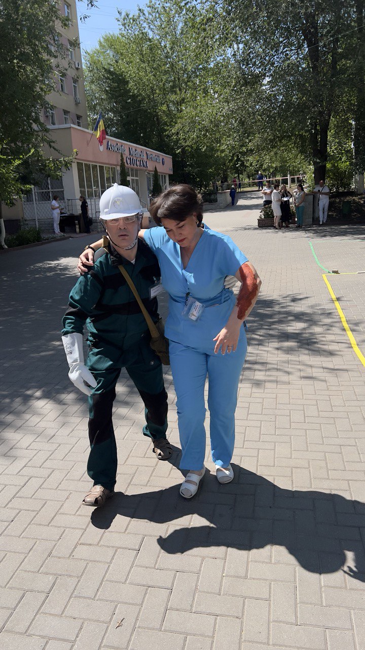 Efectuarea exercițiilor de Protecție civilă în cadrul IMSP AMT Ciocana