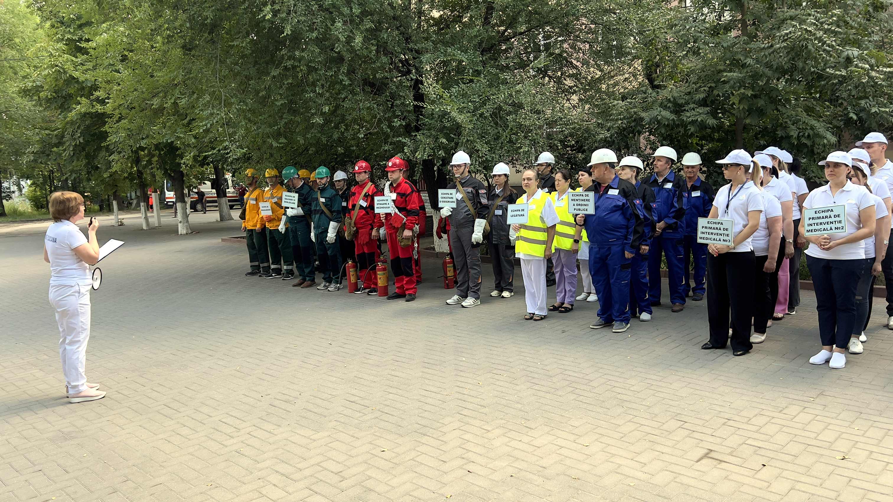 Efectuarea exercițiilor de Protecție civilă în cadrul IMSP AMT Ciocana