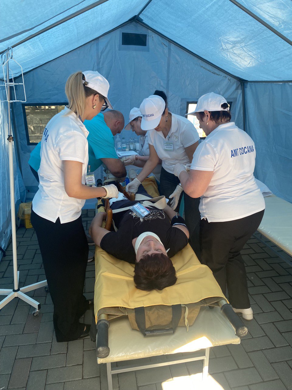 Efectuarea exercițiilor de Protecție civilă în cadrul IMSP AMT Ciocana