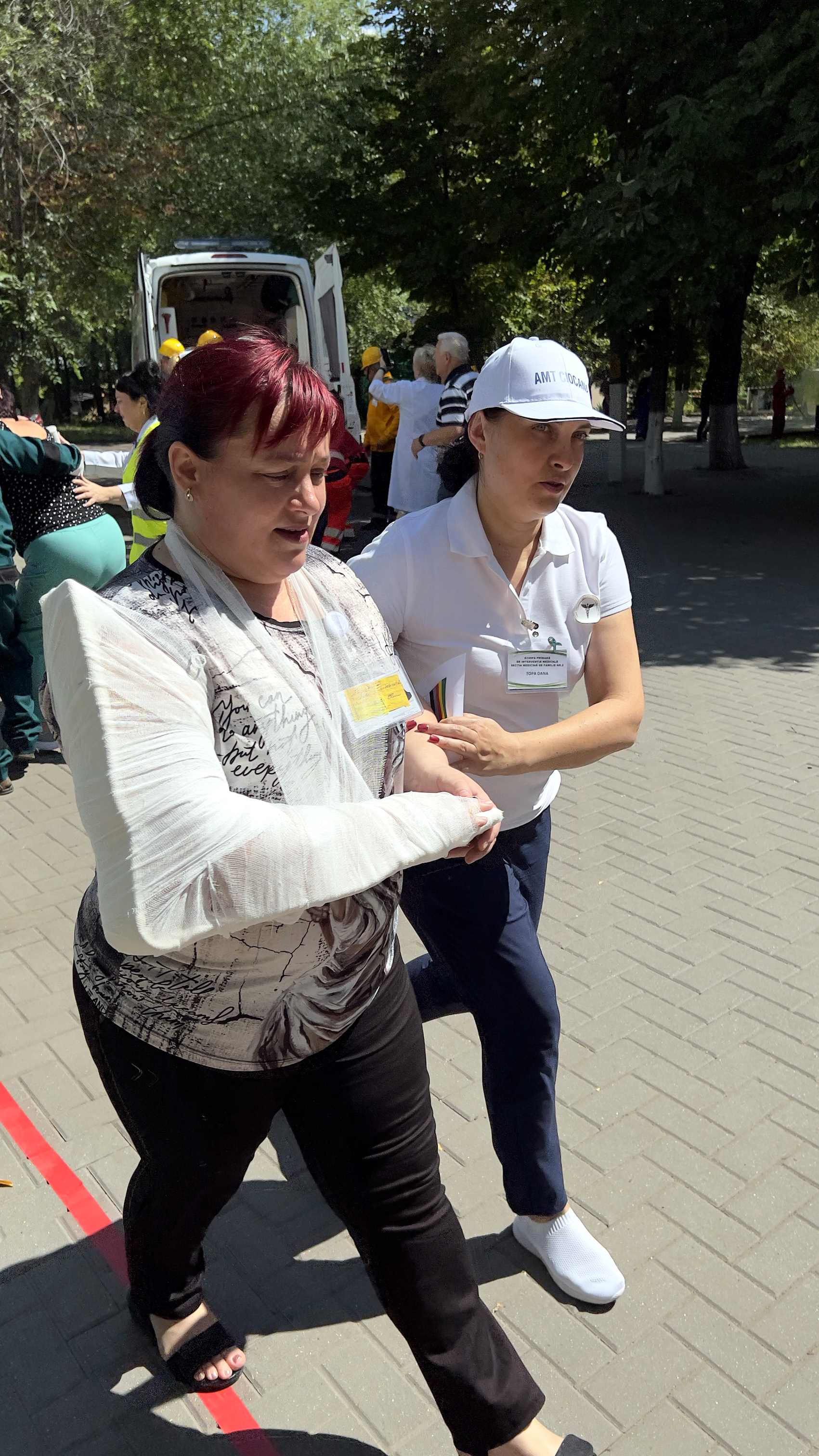 Efectuarea exercițiilor de Protecție civilă în cadrul IMSP AMT Ciocana