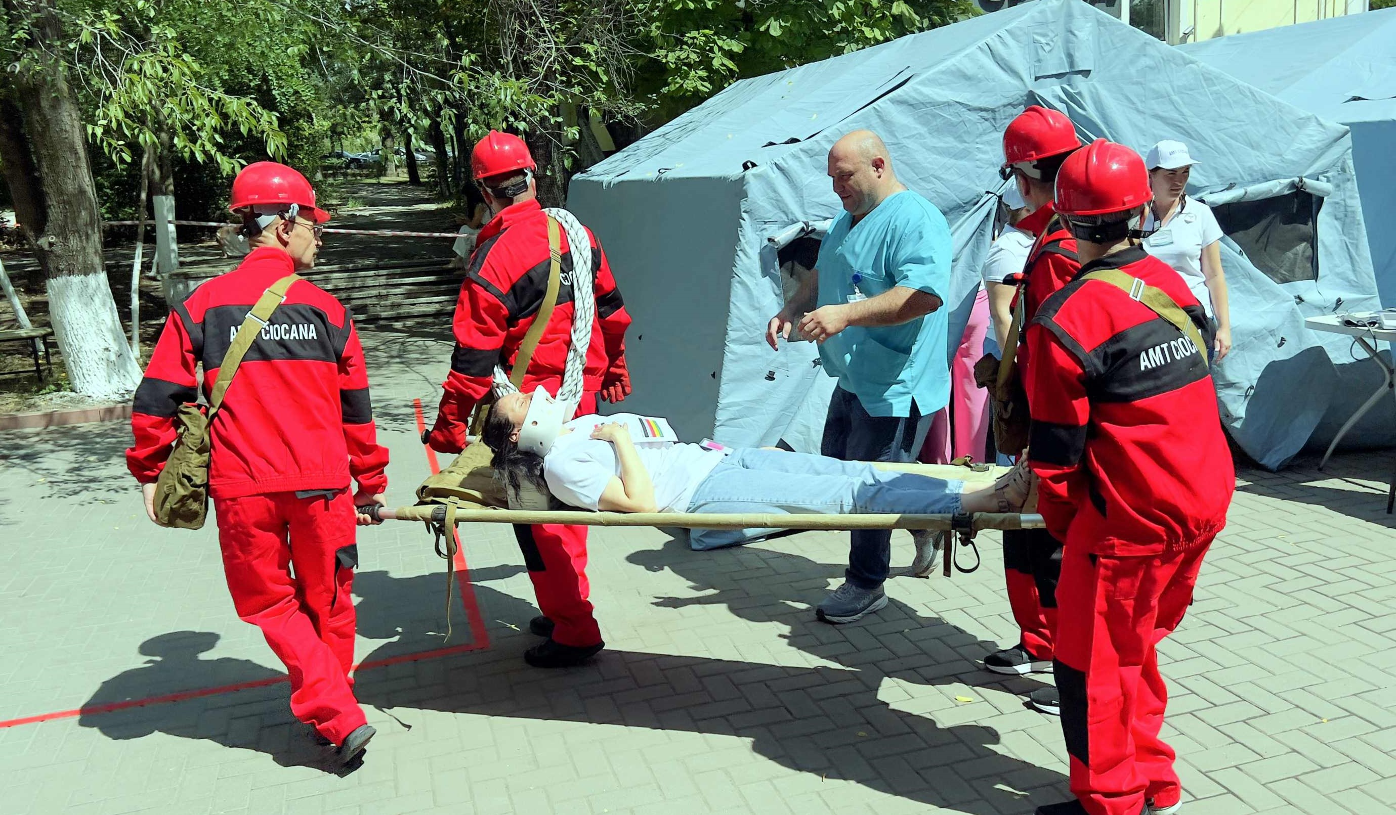 Efectuarea exercițiilor de Protecție civilă în cadrul IMSP AMT Ciocana