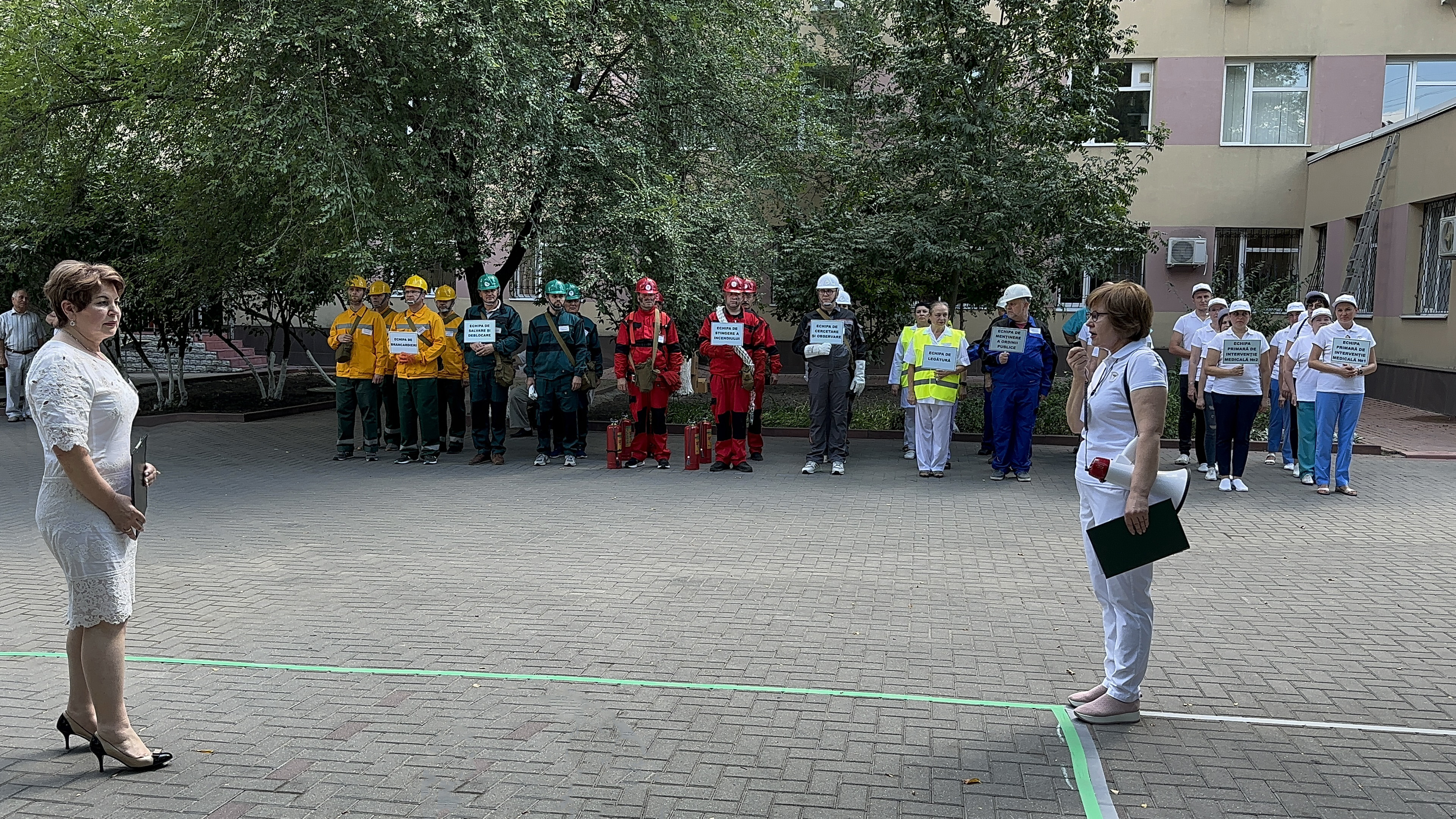 Efectuarea exercițiilor de Protecție civilă în cadrul IMSP AMT Ciocana