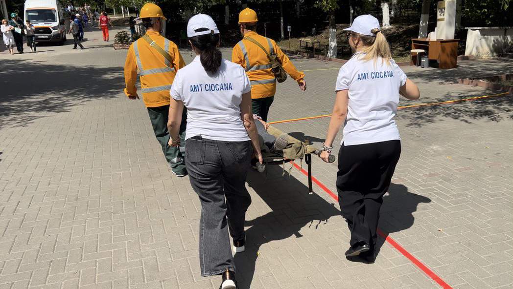 Efectuarea exercițiilor de Protecție civilă în cadrul IMSP AMT Ciocana