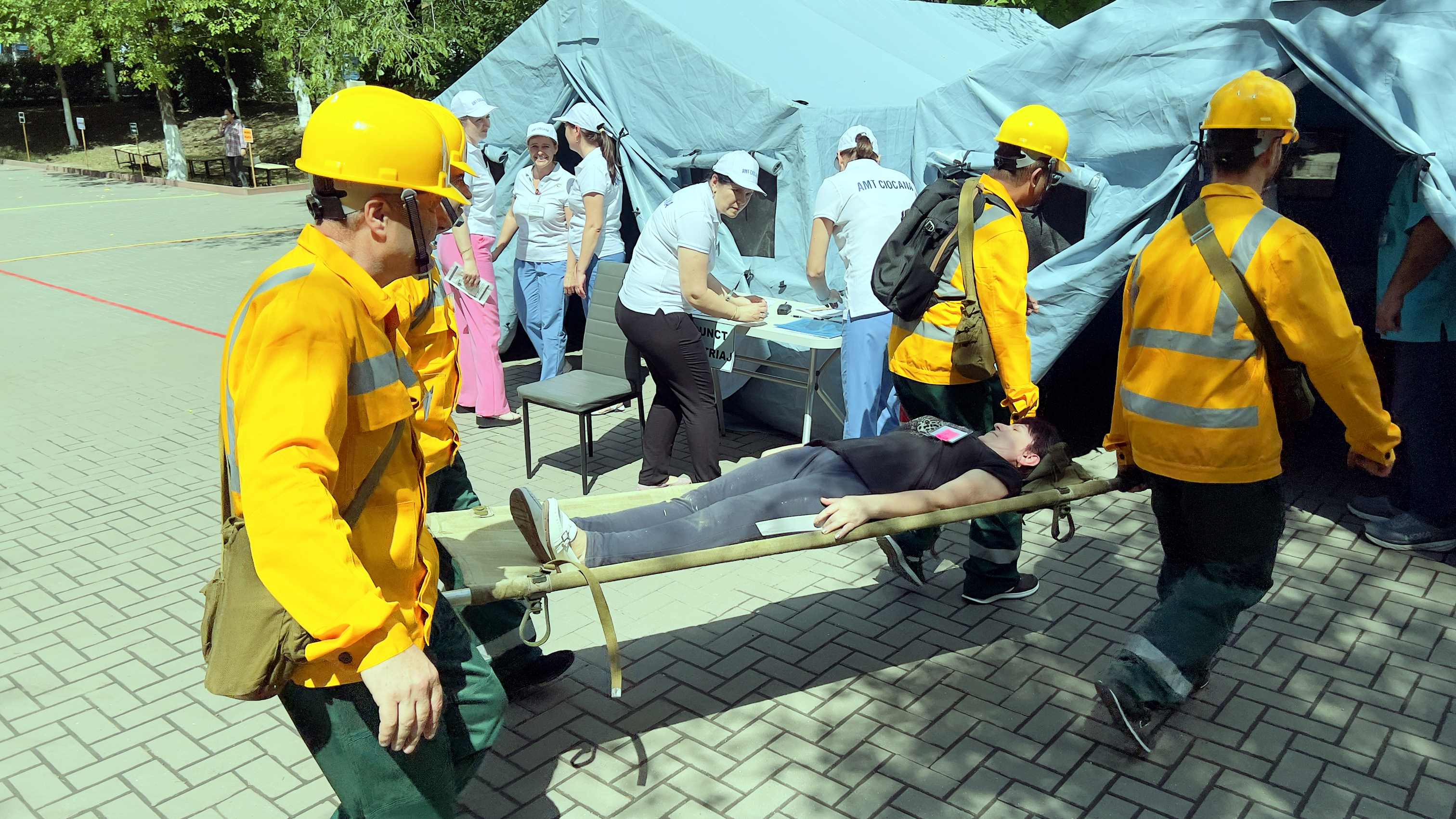 Efectuarea exercițiilor de Protecție civilă în cadrul IMSP AMT Ciocana