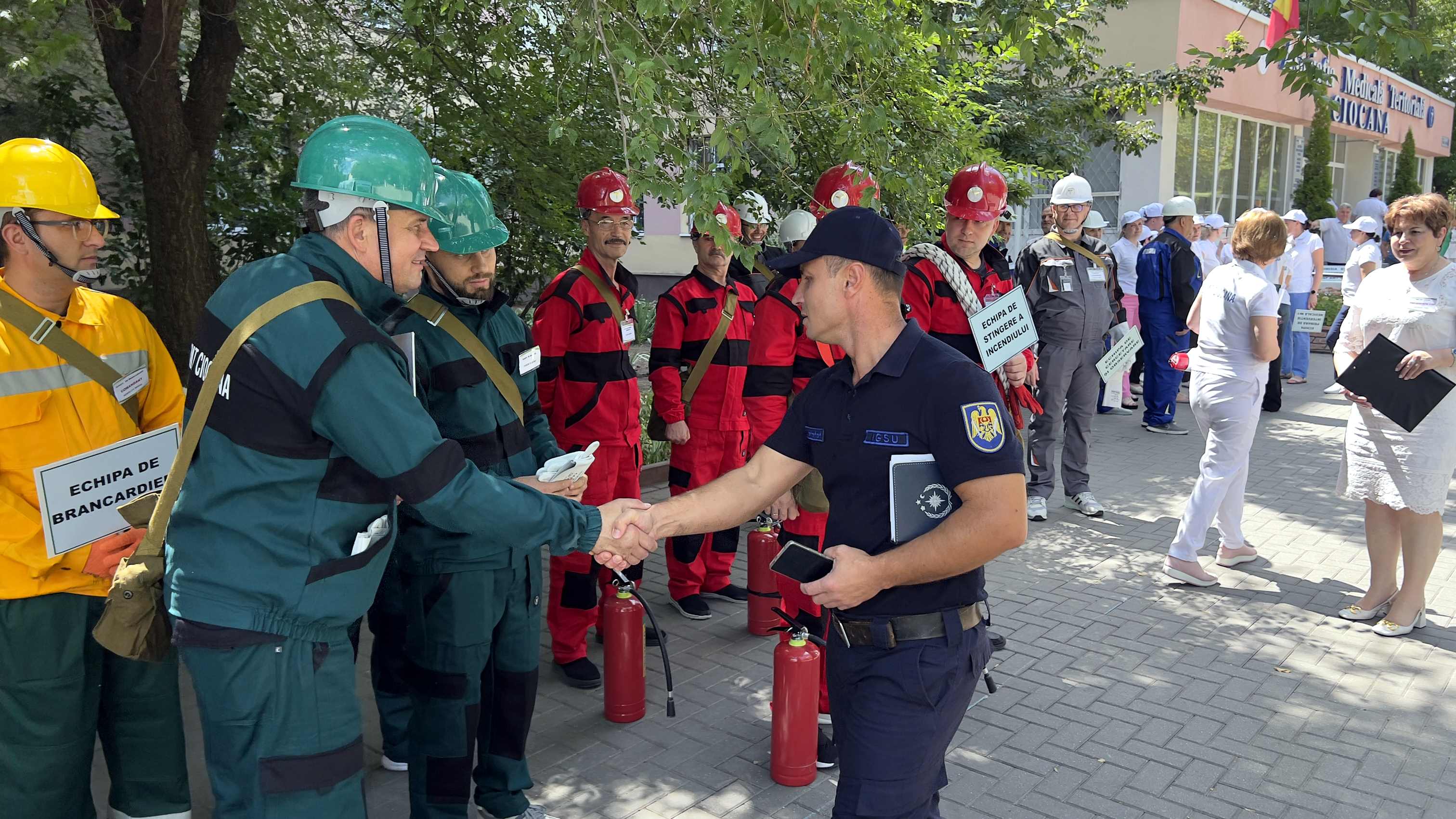 Efectuarea exercițiilor de Protecție civilă în cadrul IMSP AMT Ciocana