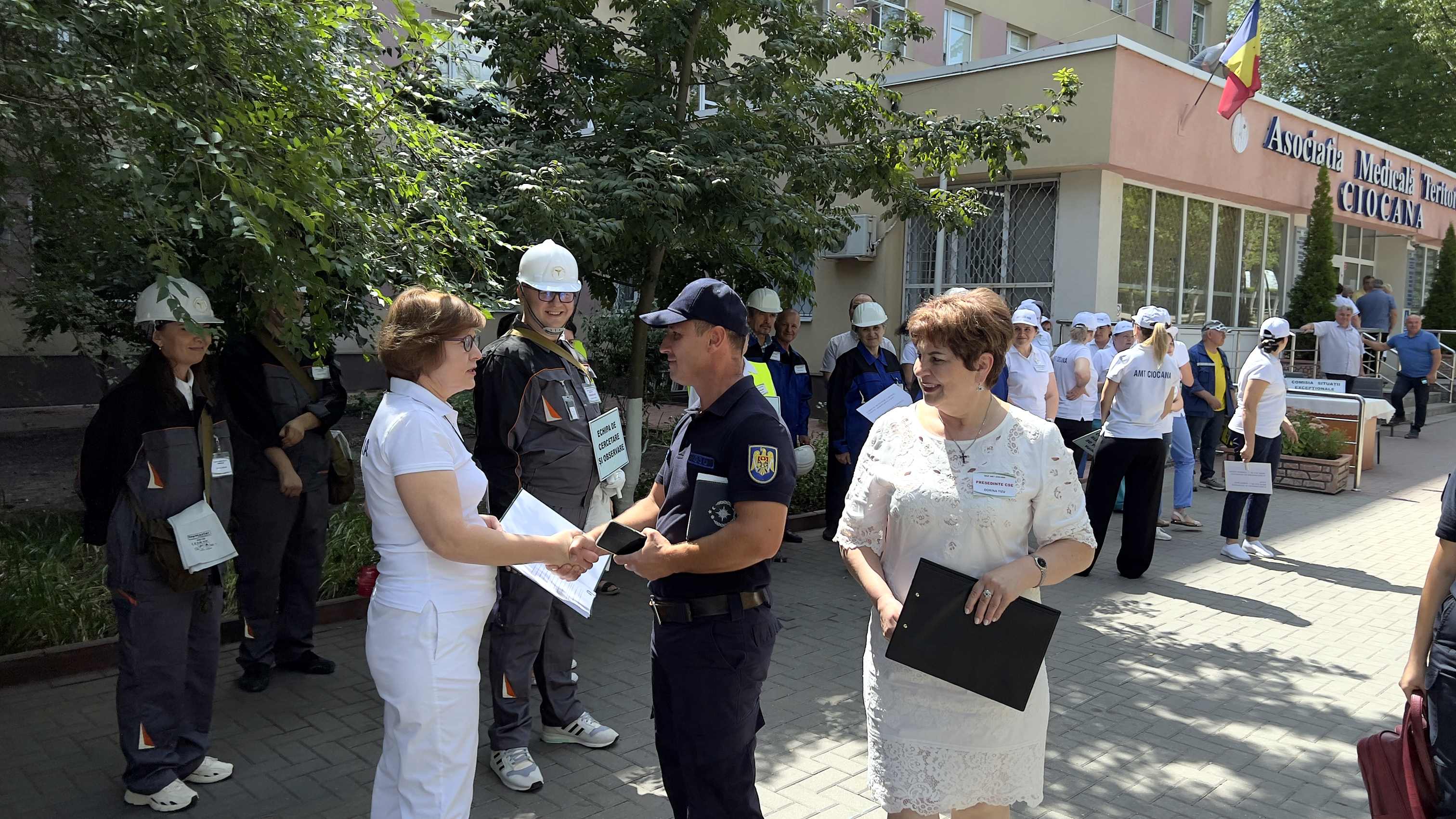 Efectuarea exercițiilor de Protecție civilă în cadrul IMSP AMT Ciocana