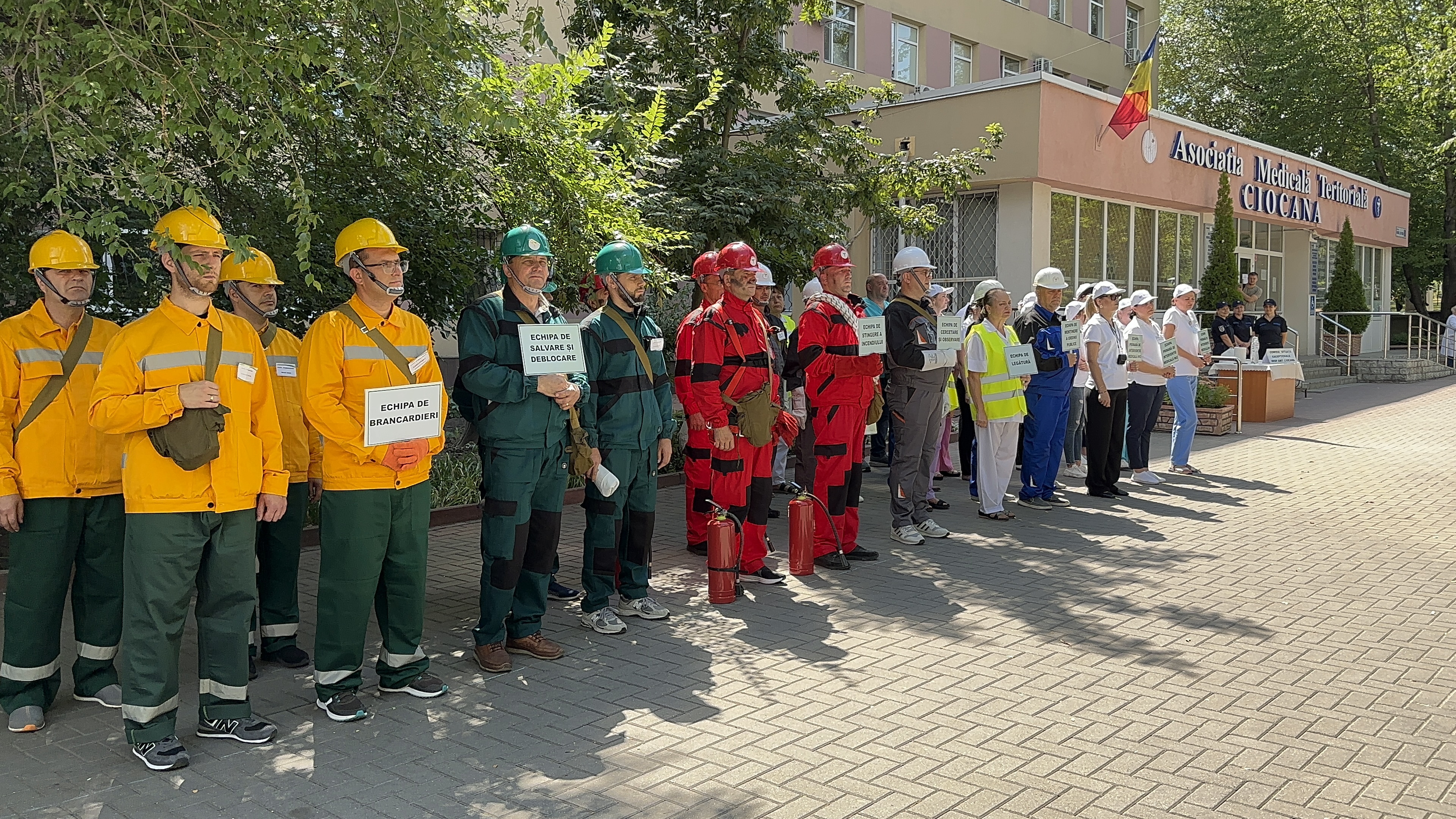 Efectuarea exercițiilor de Protecție civilă în cadrul IMSP AMT Ciocana