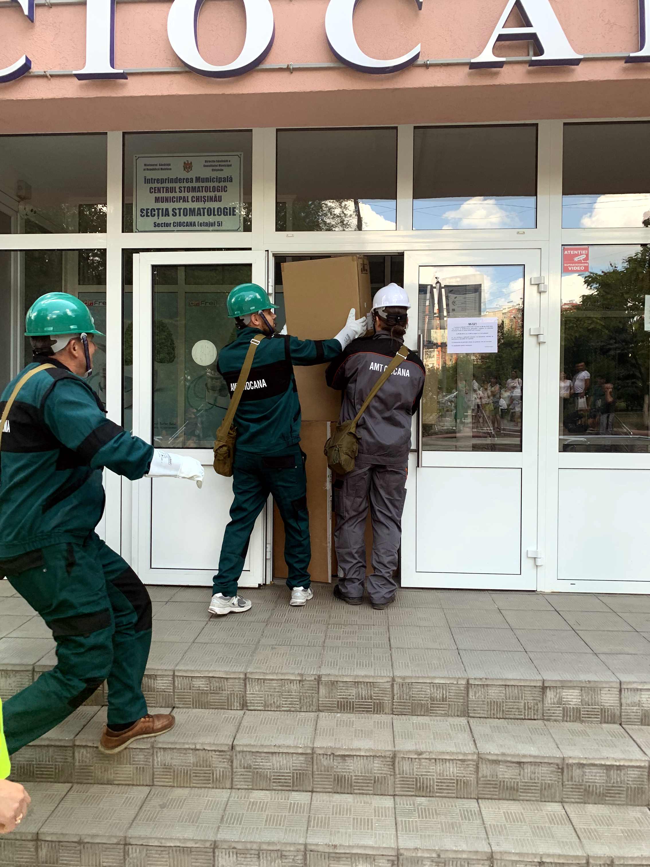 Efectuarea exercițiilor de Protecție civilă în cadrul IMSP AMT Ciocana