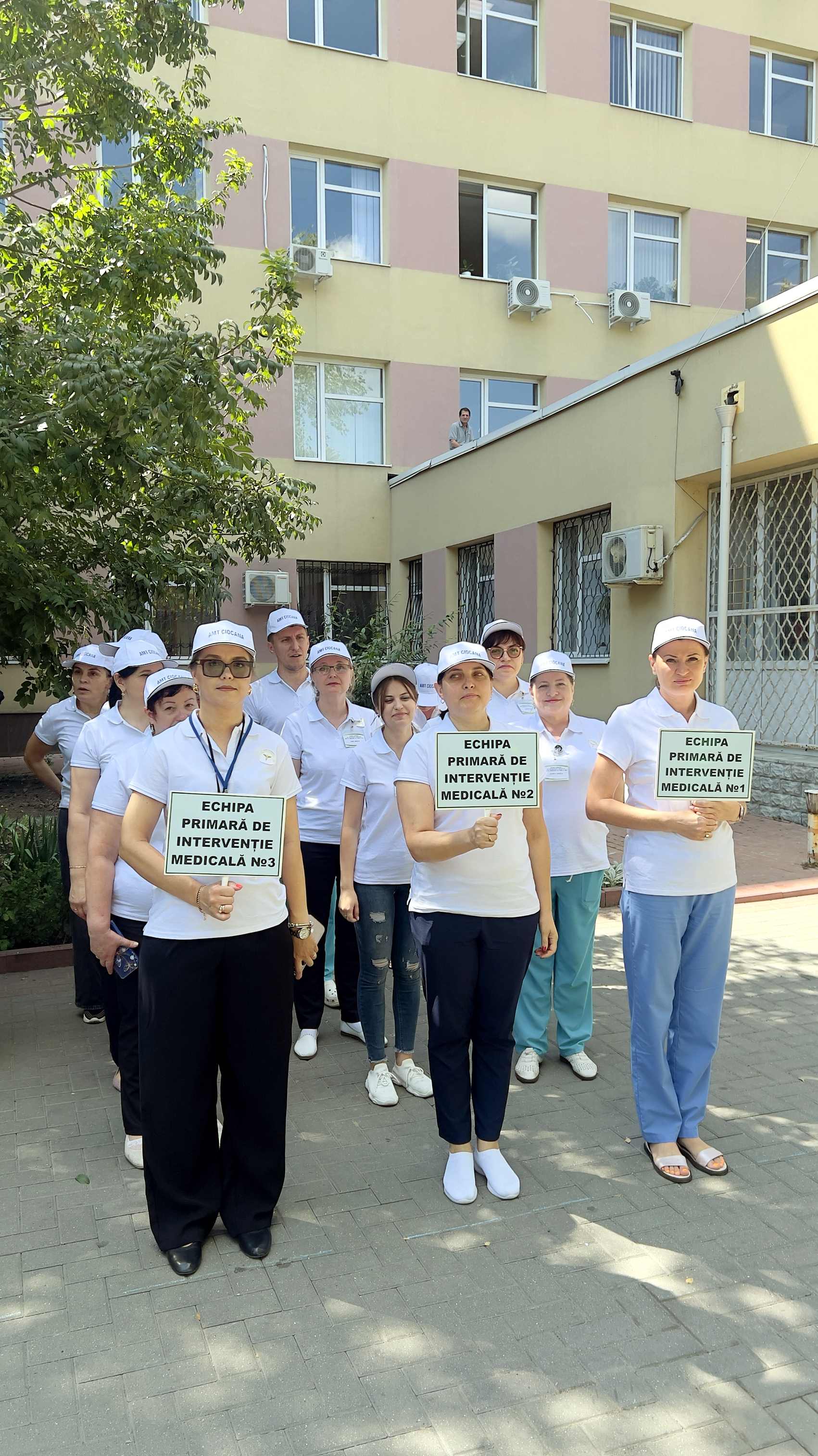 Efectuarea exercițiilor de Protecție civilă în cadrul IMSP AMT Ciocana