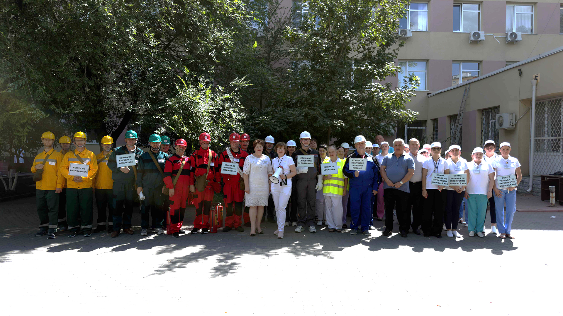 Efectuarea exercițiilor de Protecție civilă în cadrul IMSP AMT Ciocana