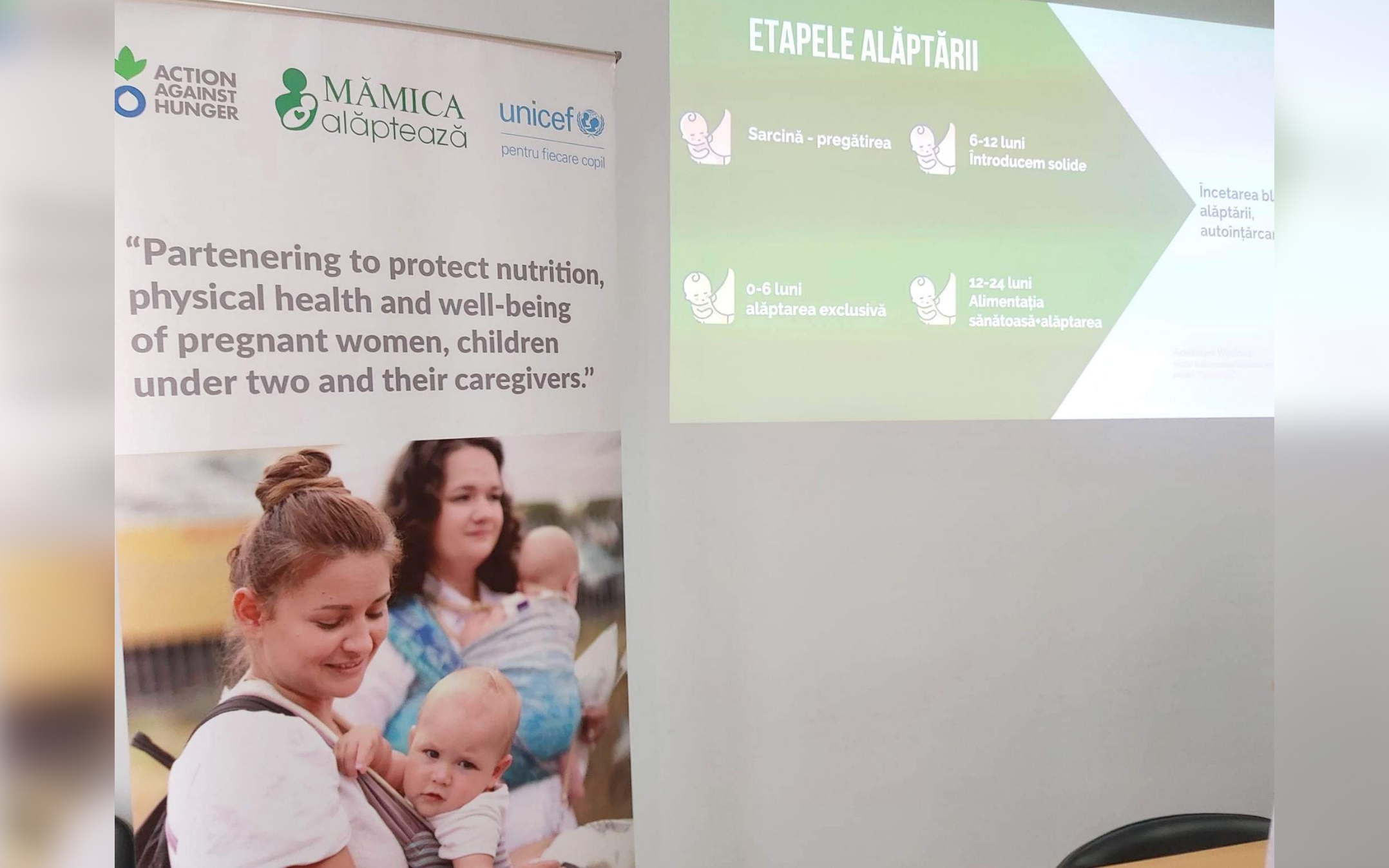 seminarul de instruire a gravidelor aflate la evidenta medicilor de familie 'Bazele alaptarii - pentru mamici insarcinate' 