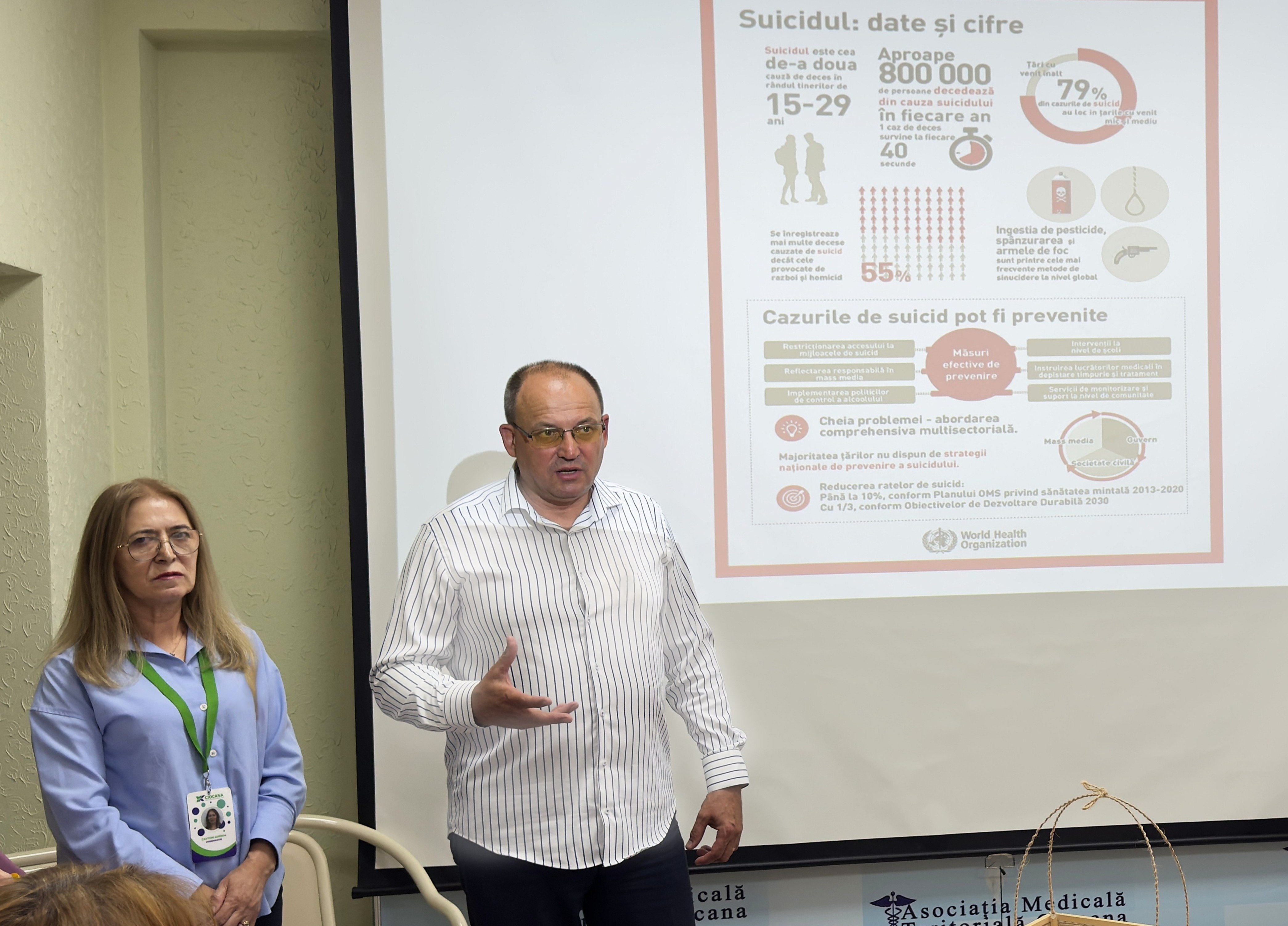 La 10 septembrie marcam Ziua mondială pentru prevenirea suicidului cu activități de conștientizare și sensibilizare a publicului asupra acestui fenomen 