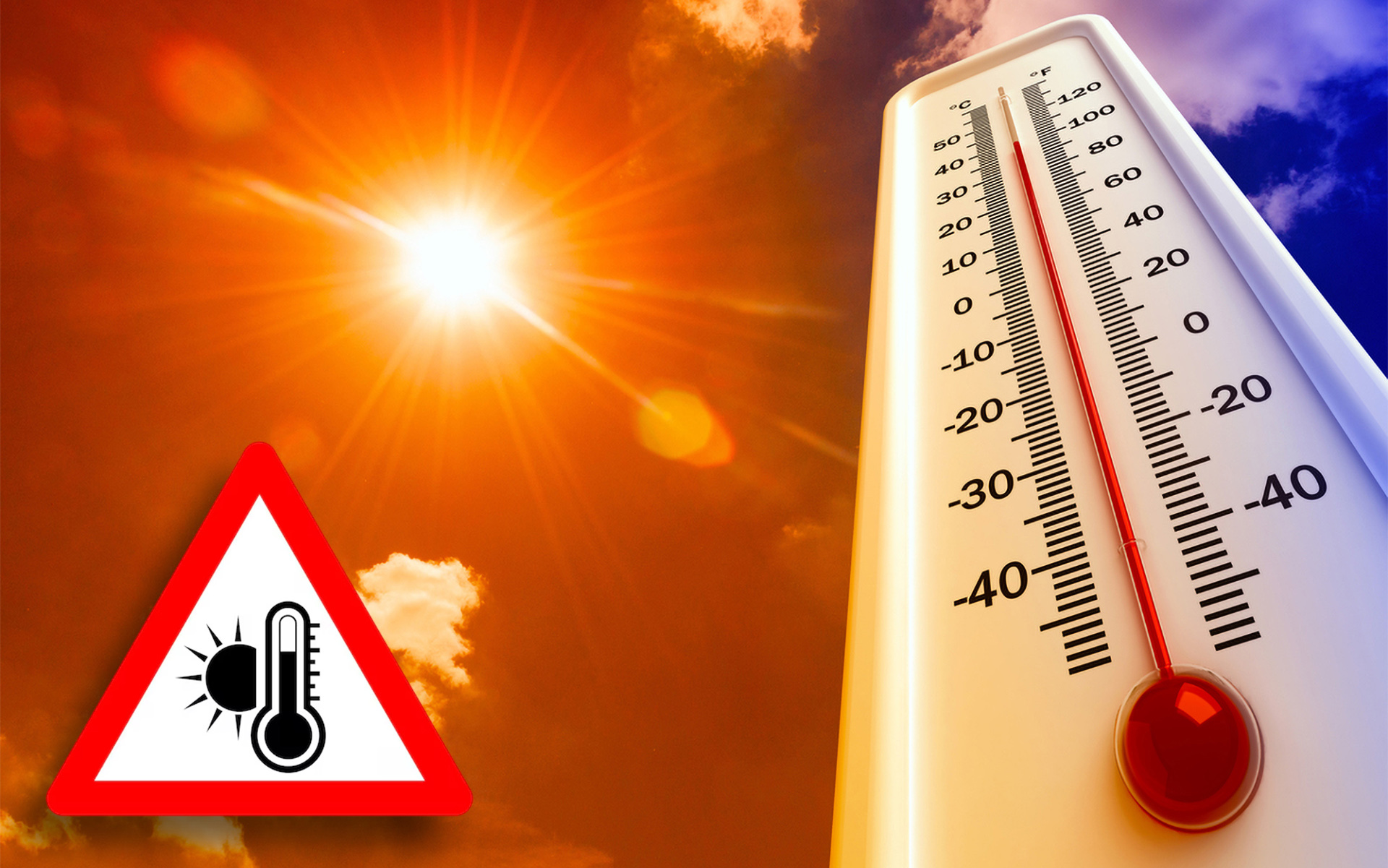 Cod Rosu de caniculă - urmați recomandarile pentru a reduce efectele negative ale caniculei asupra sănătății