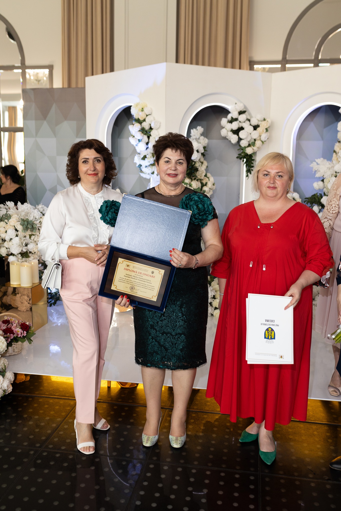 35 ani de la fondarea instituției, în context cu sărbătoarea profesională - Ziua Lucrătorului Medical și a Farmacistului, Instituția Medico-Sanitară Publică Asociația Medicală Teritorială Ciocana a organizat un eveniment festiv