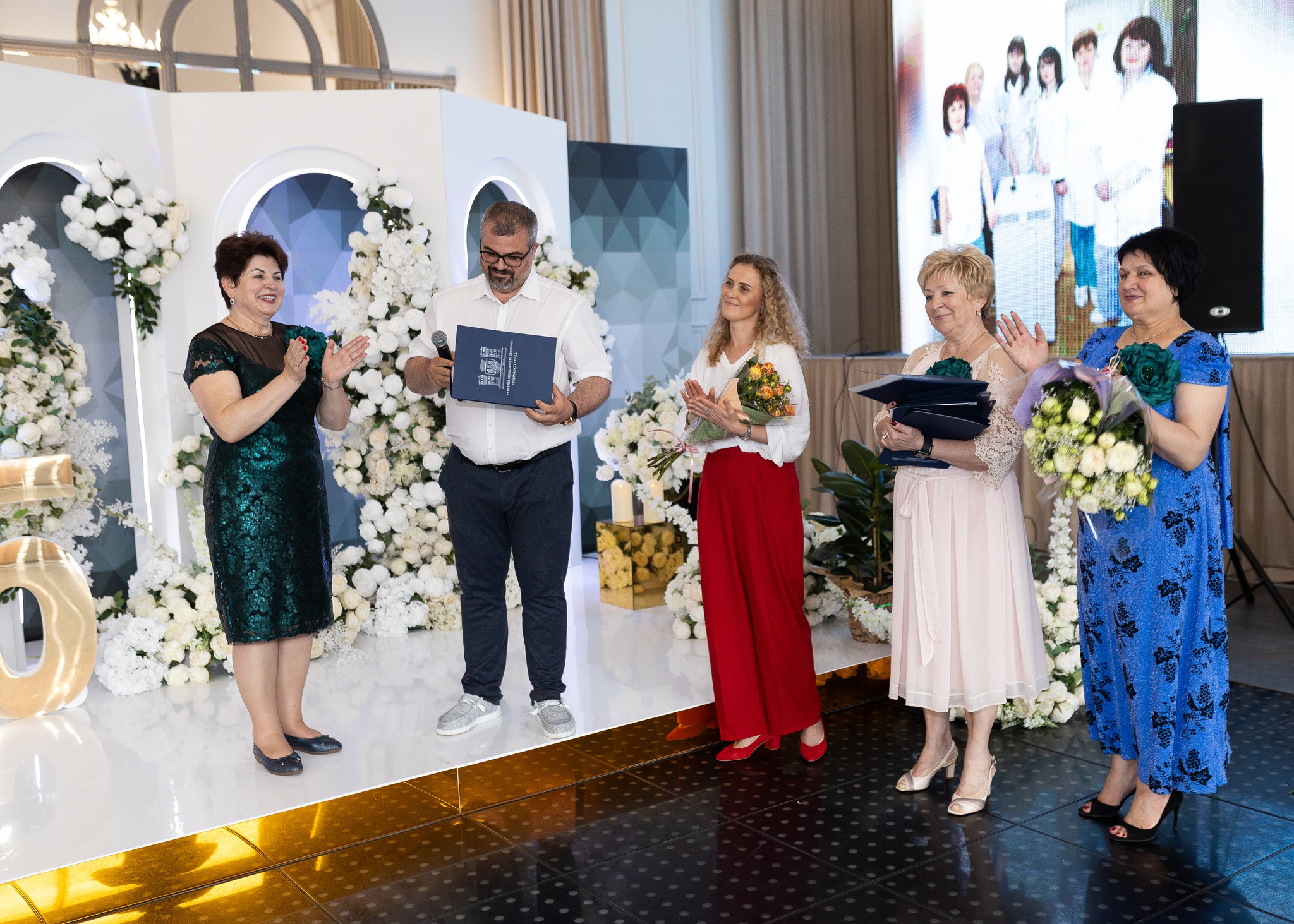 35 ani de la fondarea instituției, în context cu sărbătoarea profesională - Ziua Lucrătorului Medical și a Farmacistului, Instituția Medico-Sanitară Publică Asociația Medicală Teritorială Ciocana a organizat un eveniment festiv