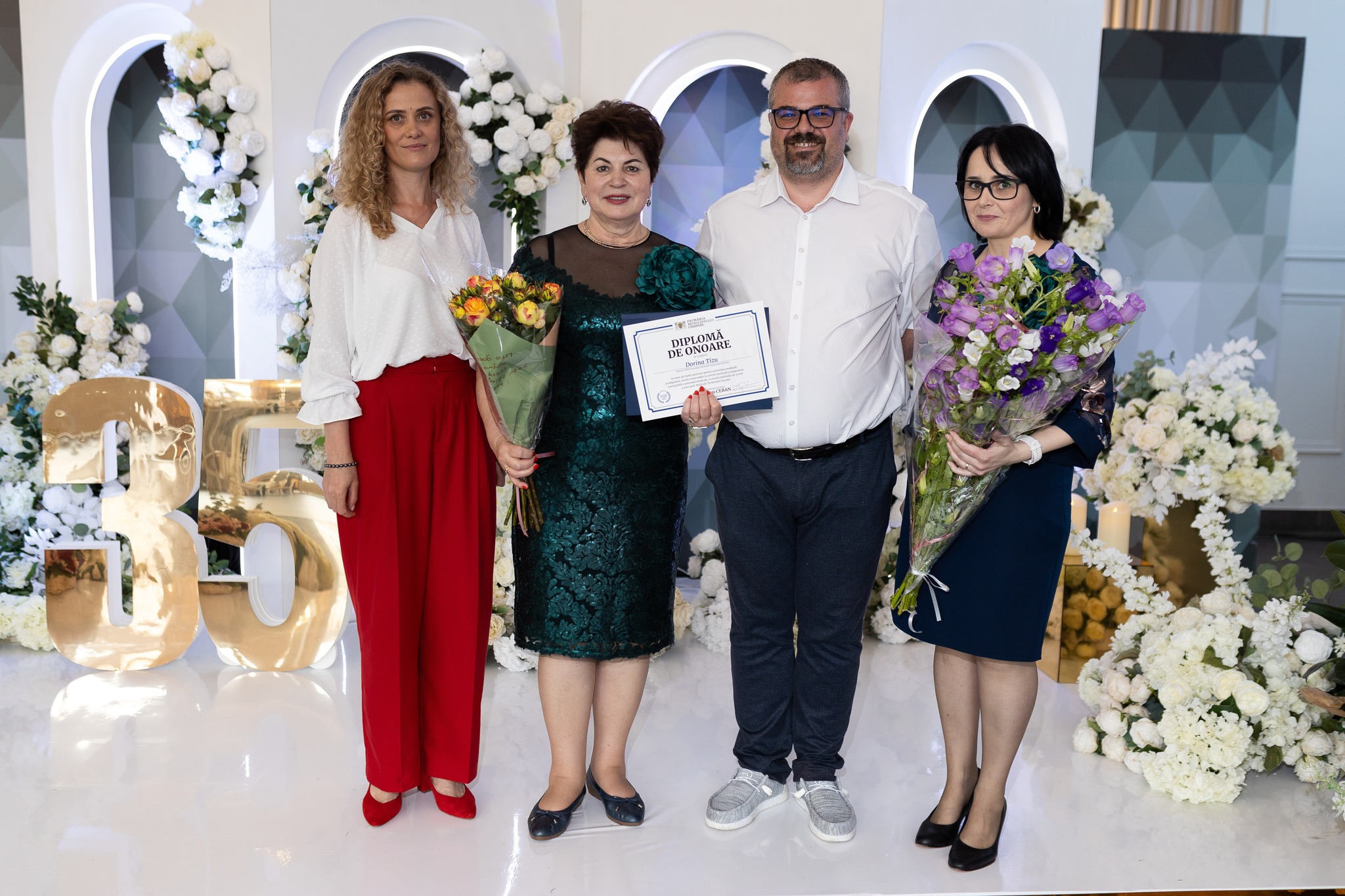 35 ani de la fondarea instituției, în context cu sărbătoarea profesională - Ziua Lucrătorului Medical și a Farmacistului, Instituția Medico-Sanitară Publică Asociația Medicală Teritorială Ciocana a organizat un eveniment festiv