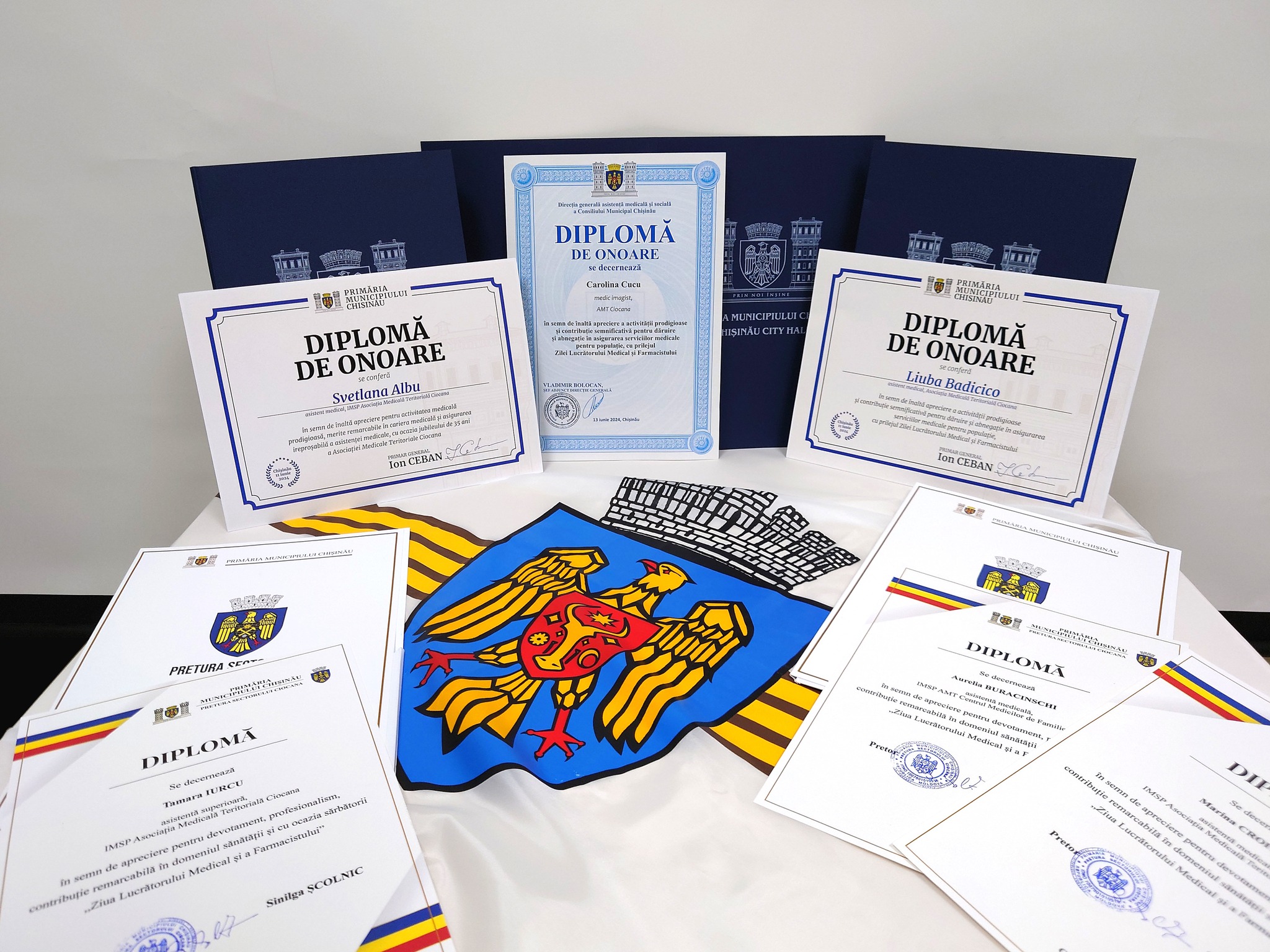 35 ani de la fondarea instituției, în context cu sărbătoarea profesională - Ziua Lucrătorului Medical și a Farmacistului, Instituția Medico-Sanitară Publică Asociația Medicală Teritorială Ciocana a organizat un eveniment festiv