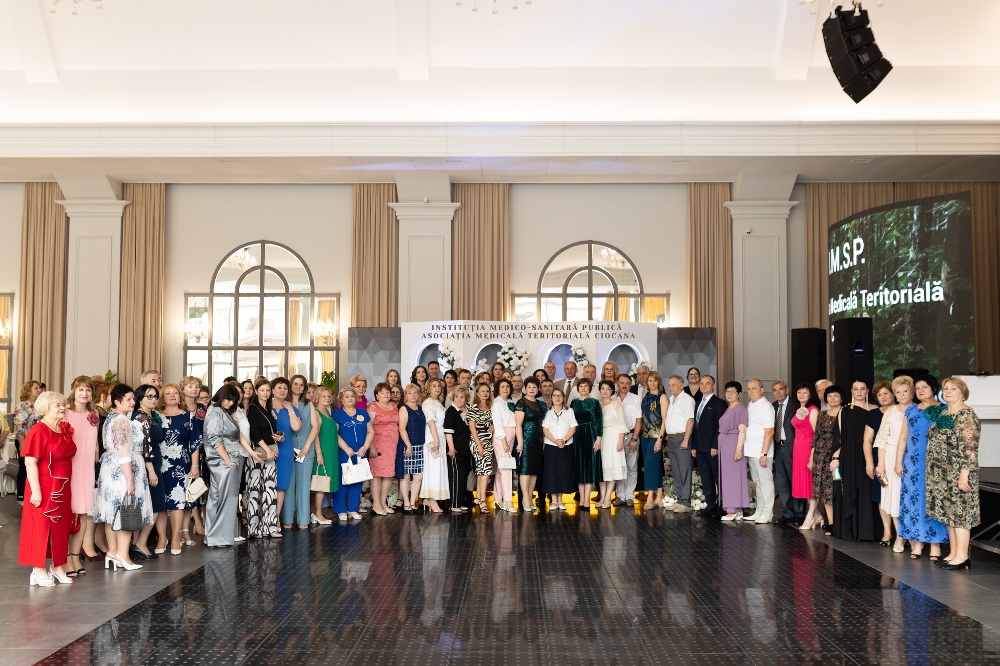 35 ani de la fondarea instituției, în context cu sărbătoarea profesională - Ziua Lucrătorului Medical și a Farmacistului, Instituția Medico-Sanitară Publică Asociația Medicală Teritorială Ciocana a organizat un eveniment festiv