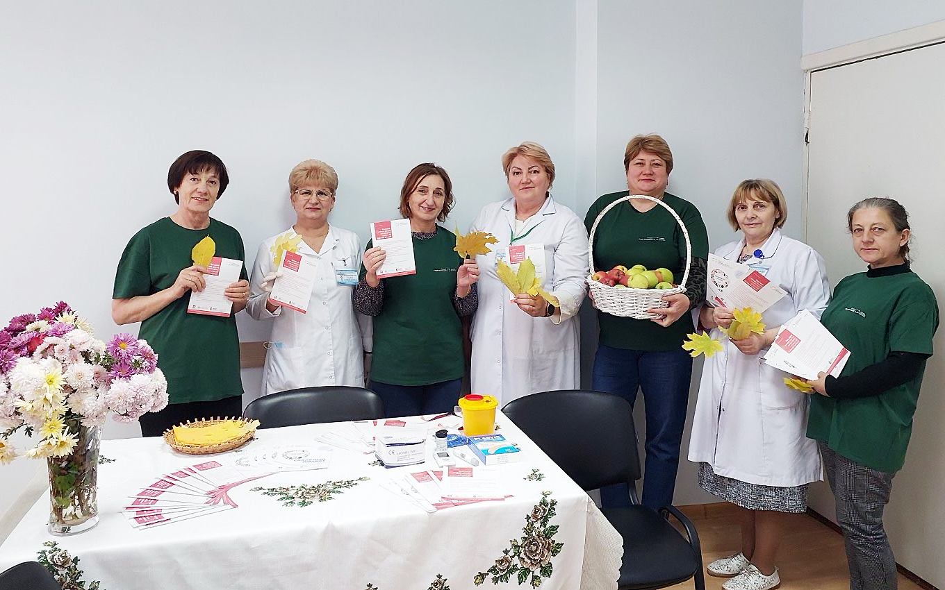 Ziua Mondială a Diabetului 2024 în cadrul IMSP AMT Ciocana