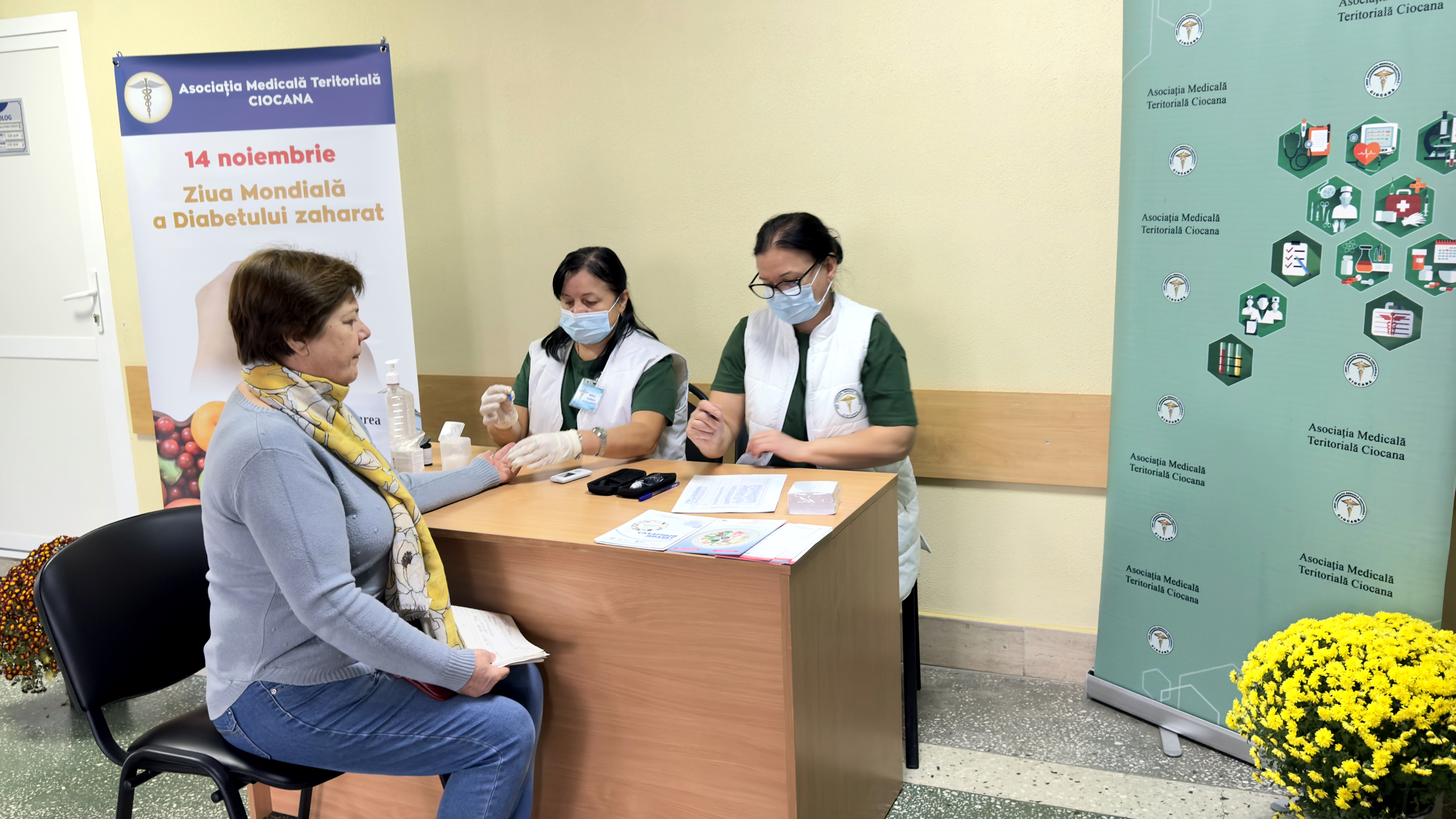 Ziua Mondială a Diabetului 2024 în cadrul IMSP AMT Ciocana