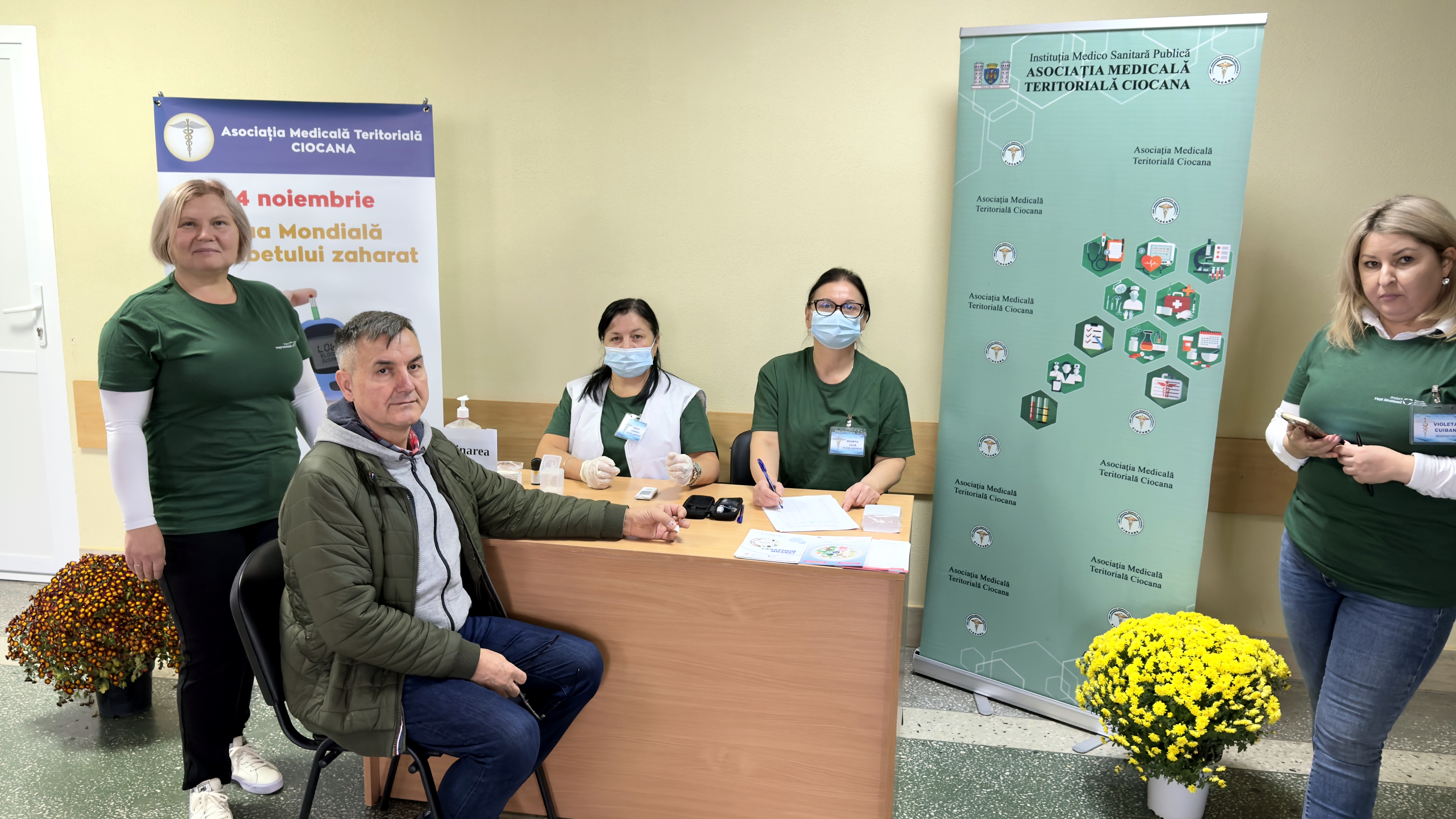 Ziua Mondială a Diabetului 2024 în cadrul IMSP AMT Ciocana