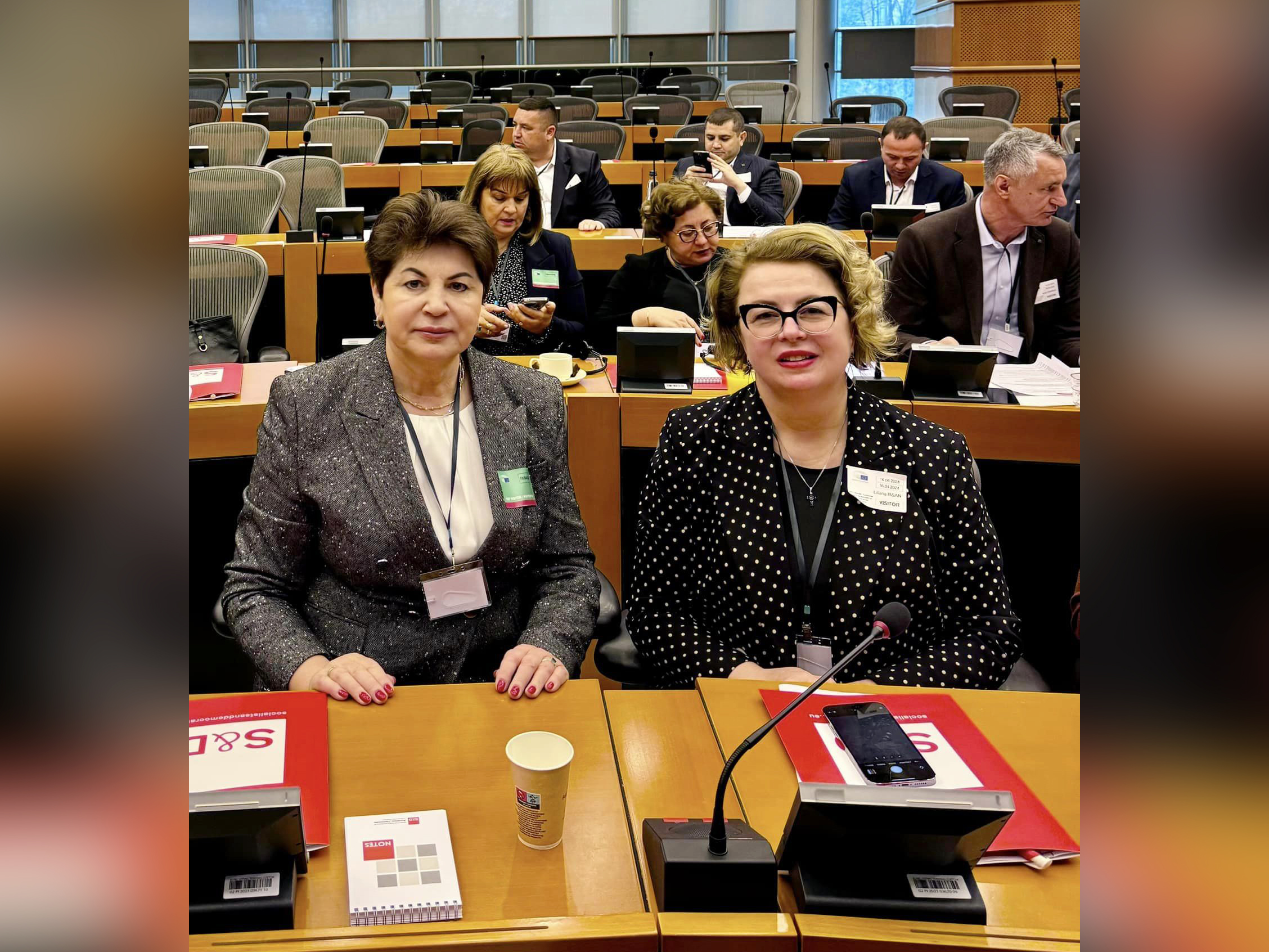 La data de 16 aprilie 2024, Dna Dorina TIZU directorul IMSP AMT Ciocana a participat la conferința”Impulsionarea absorbției fondurilor europene de către Republica Moldova”, organizată în incinta Parlamentului European, Bruxelles.