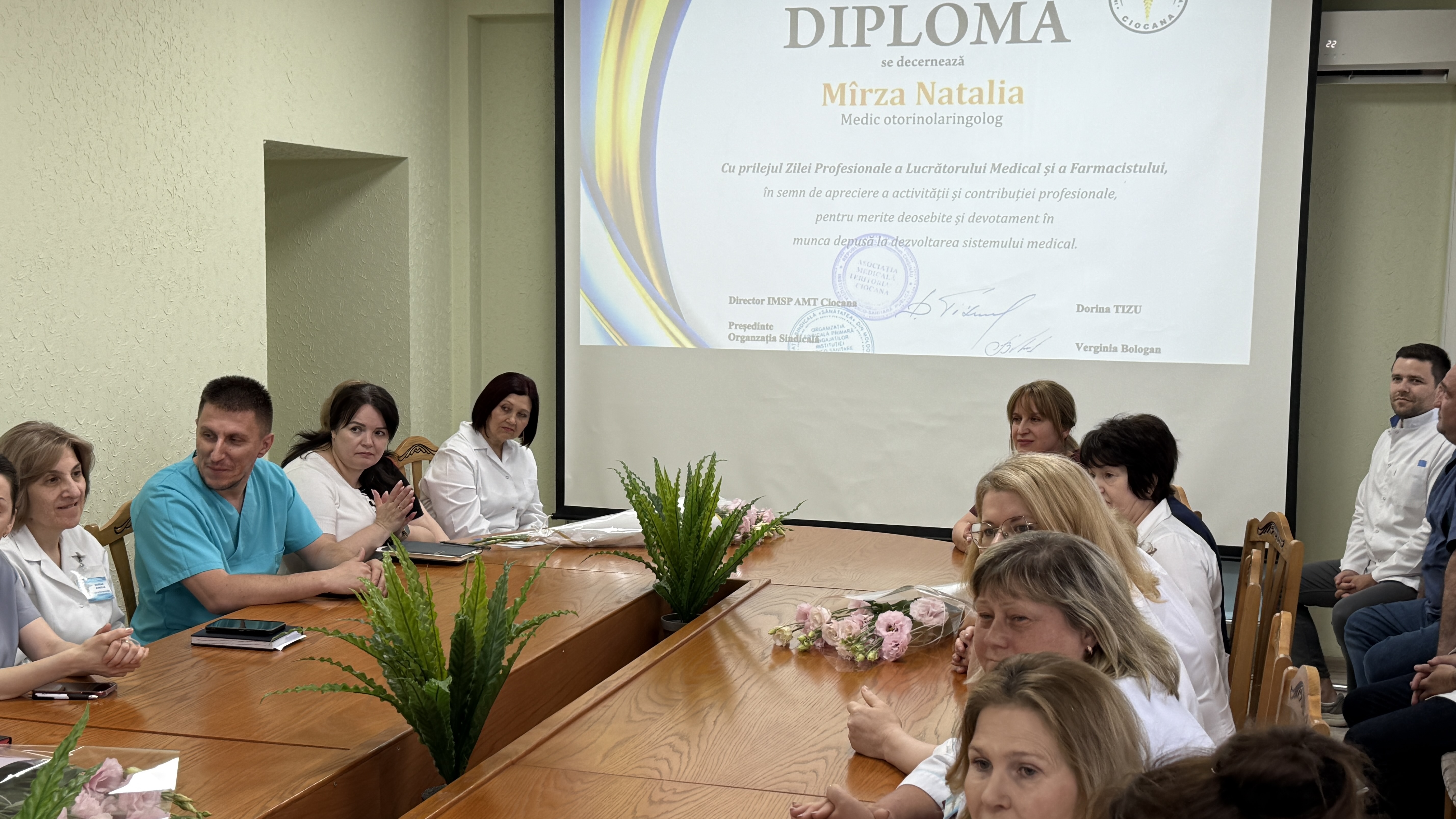 DIPLOME de mențiune pentru colectivul Centrului Consultativ Diagnostic