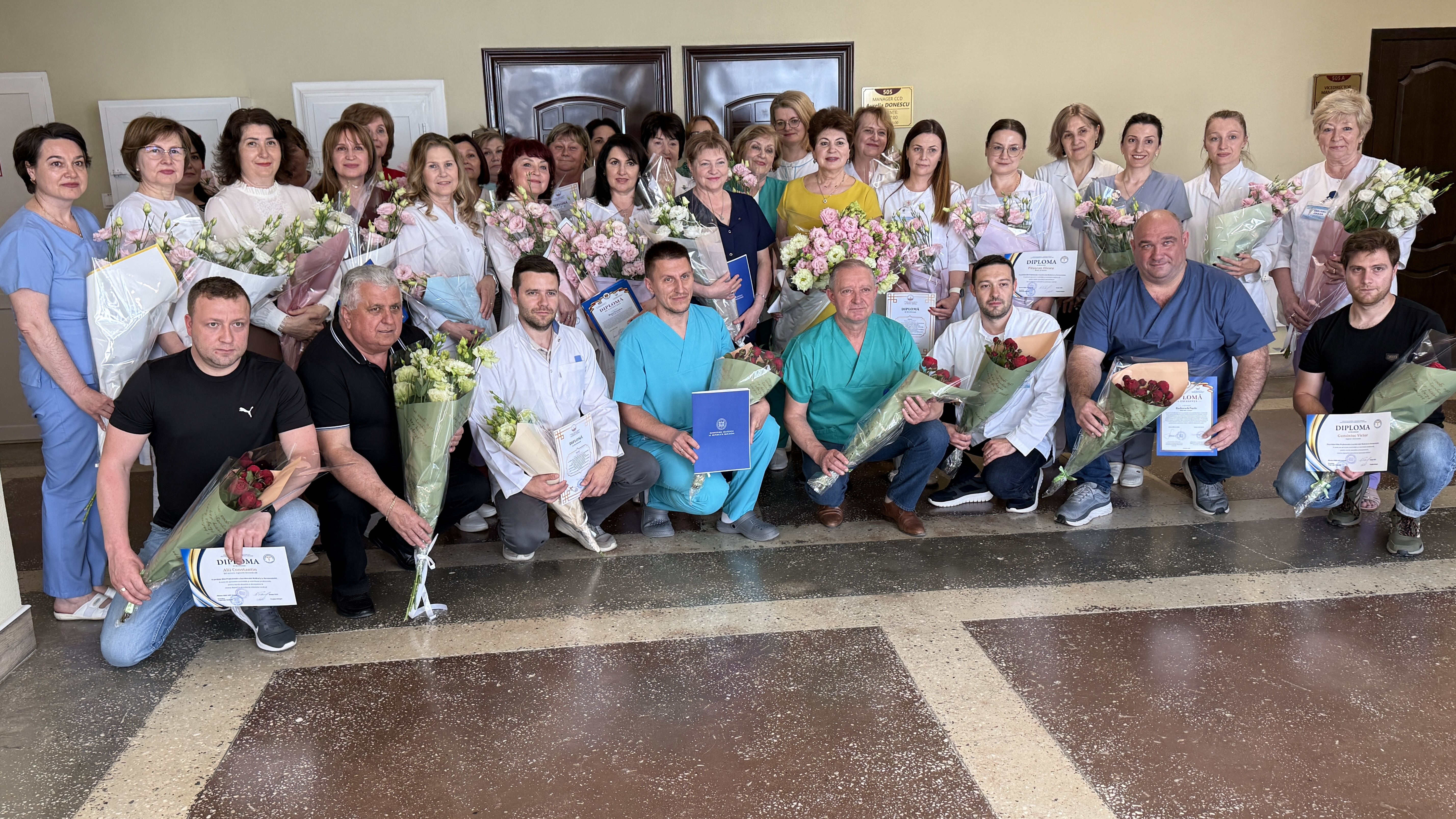 DIPLOME de mențiune pentru colectivul Centrului Consultativ Diagnostic