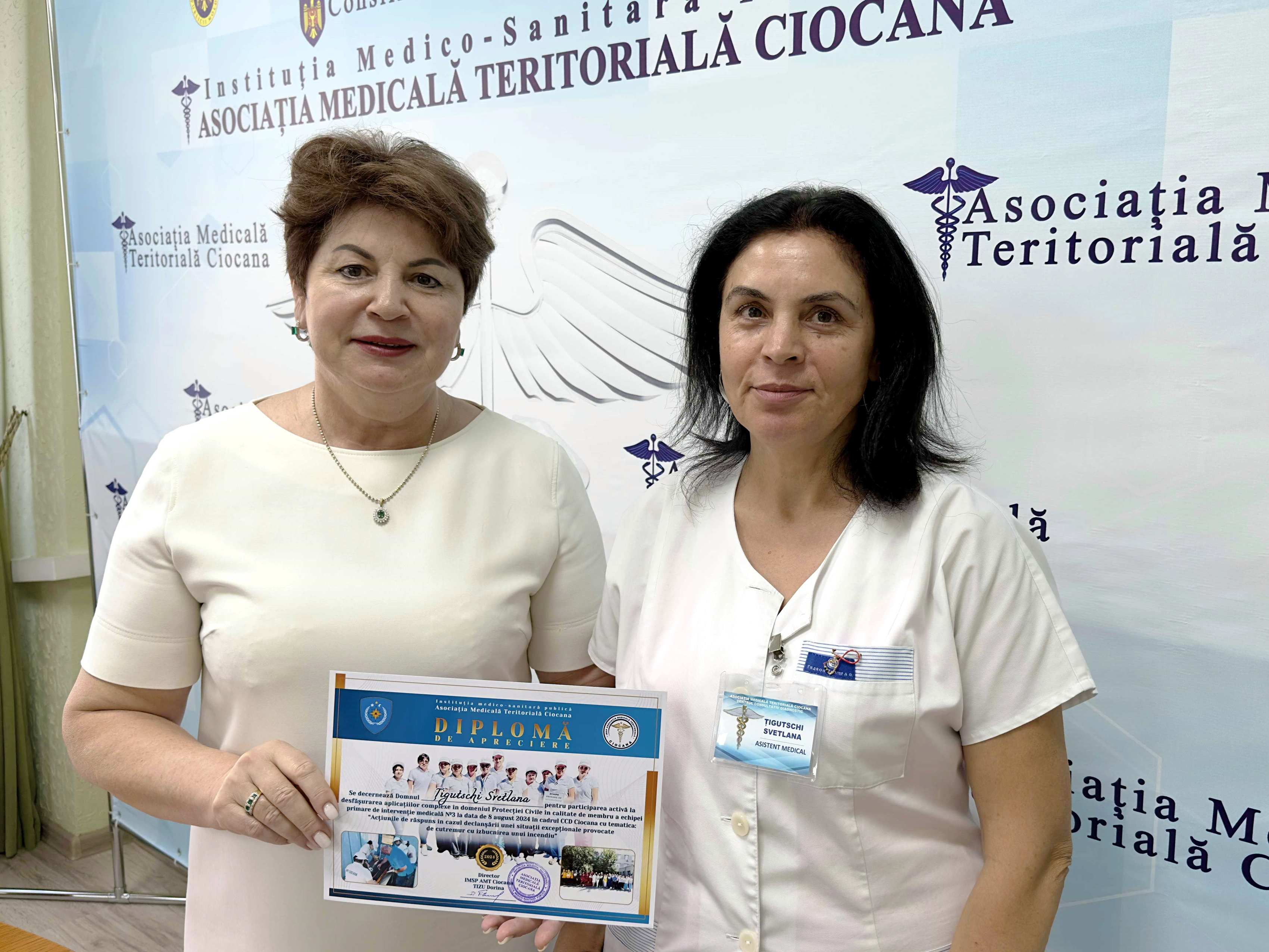 diplome de merit participantii implicati in exercitiul de simulare privind declansarea unei situatii exceptionale