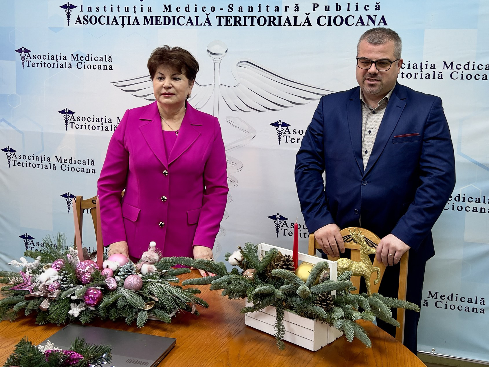 Felicitarea colectivuli imsp amt ciocana cu sarbatorile de iarna