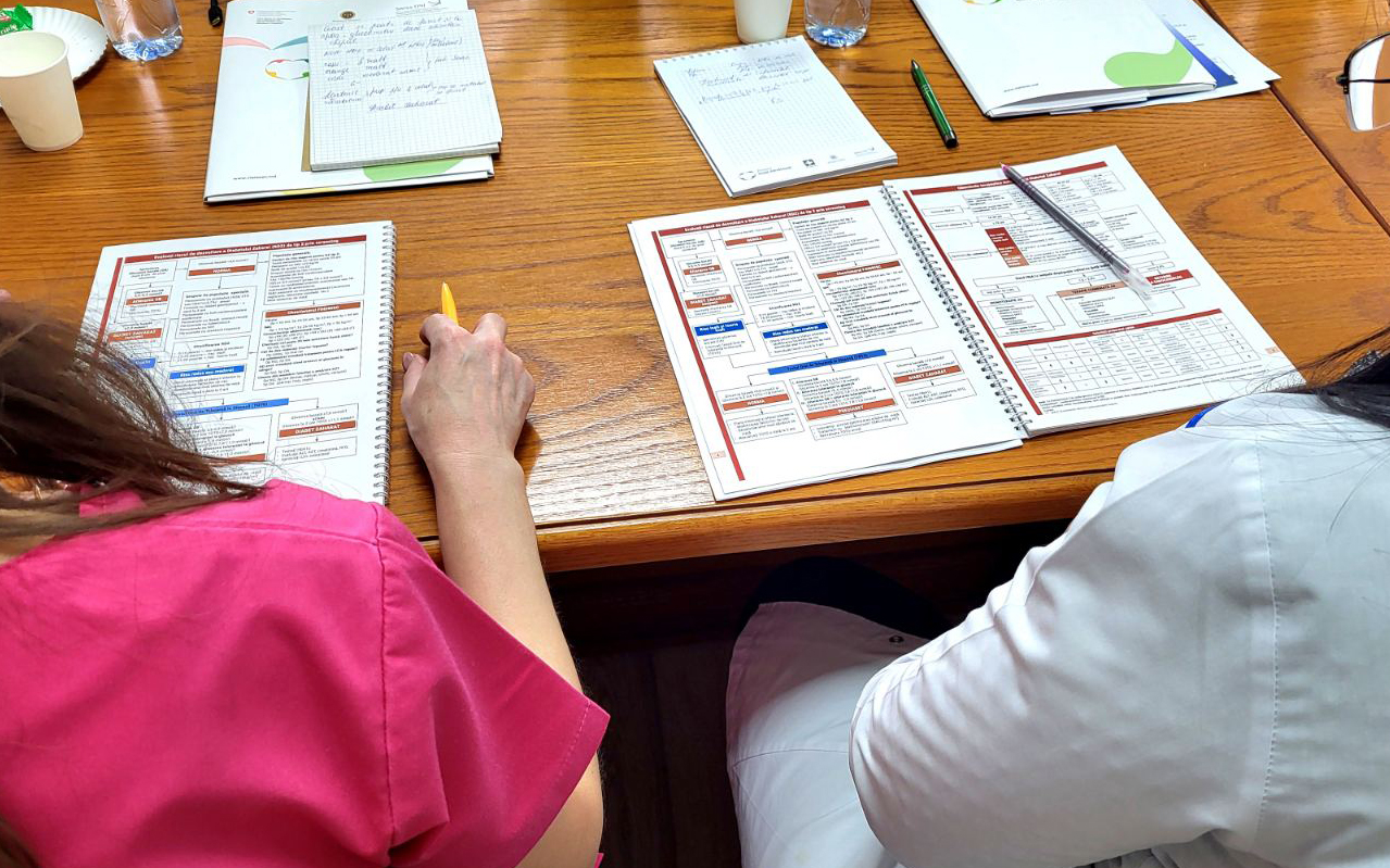 Atelier de instruire la locul de munca privind aplicarea Pachetului de interventii esentiale in bolile netransmisibile