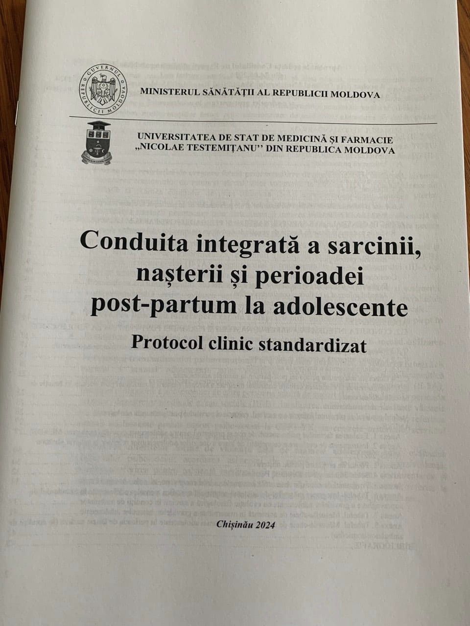 Atelier instructiv Conduita integrată a sarcinii, nașterii și perioadei post-partum la adolescente
