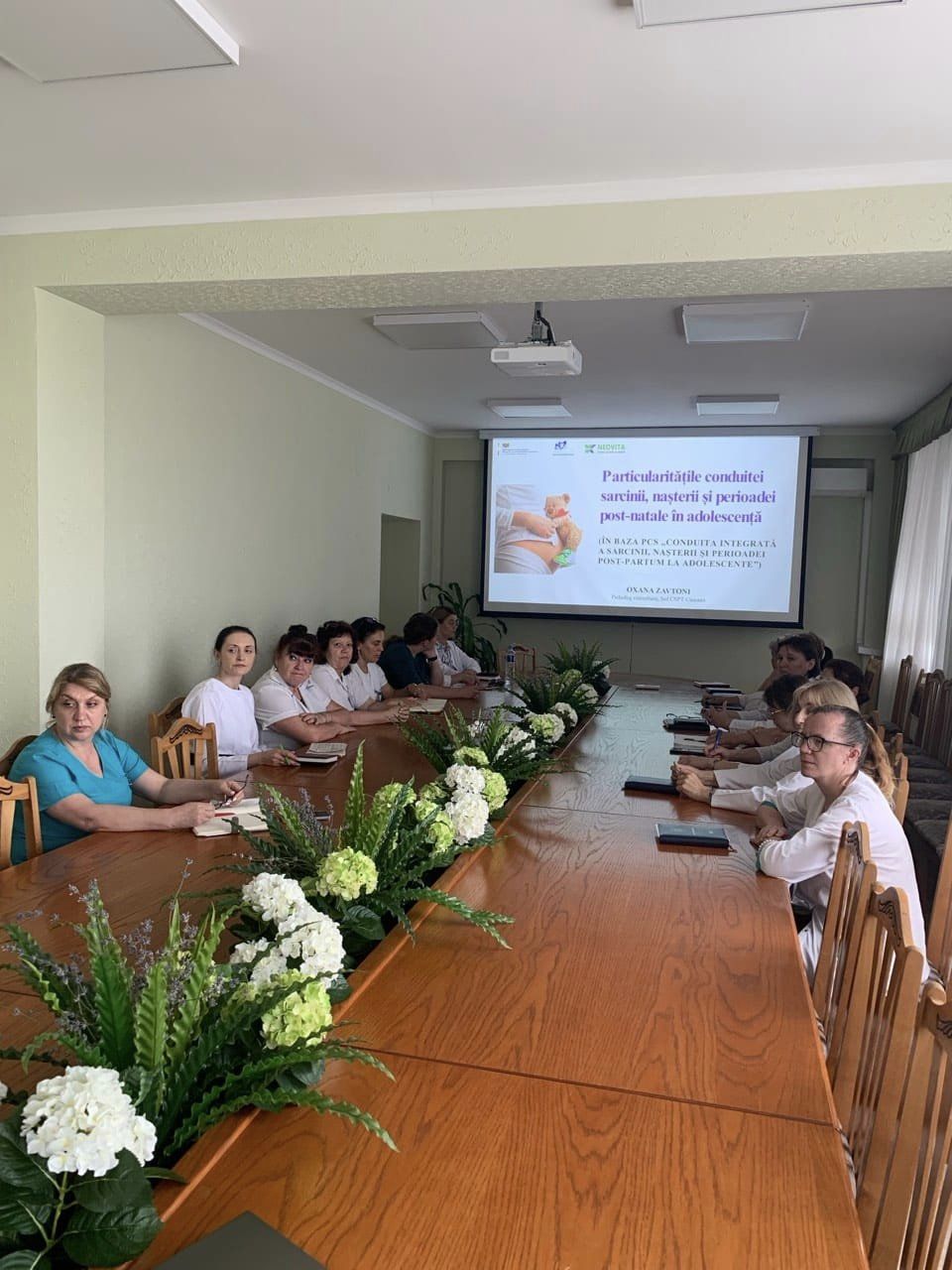 Atelier instructiv Conduita integrată a sarcinii, nașterii și perioadei post-partum la adolescente