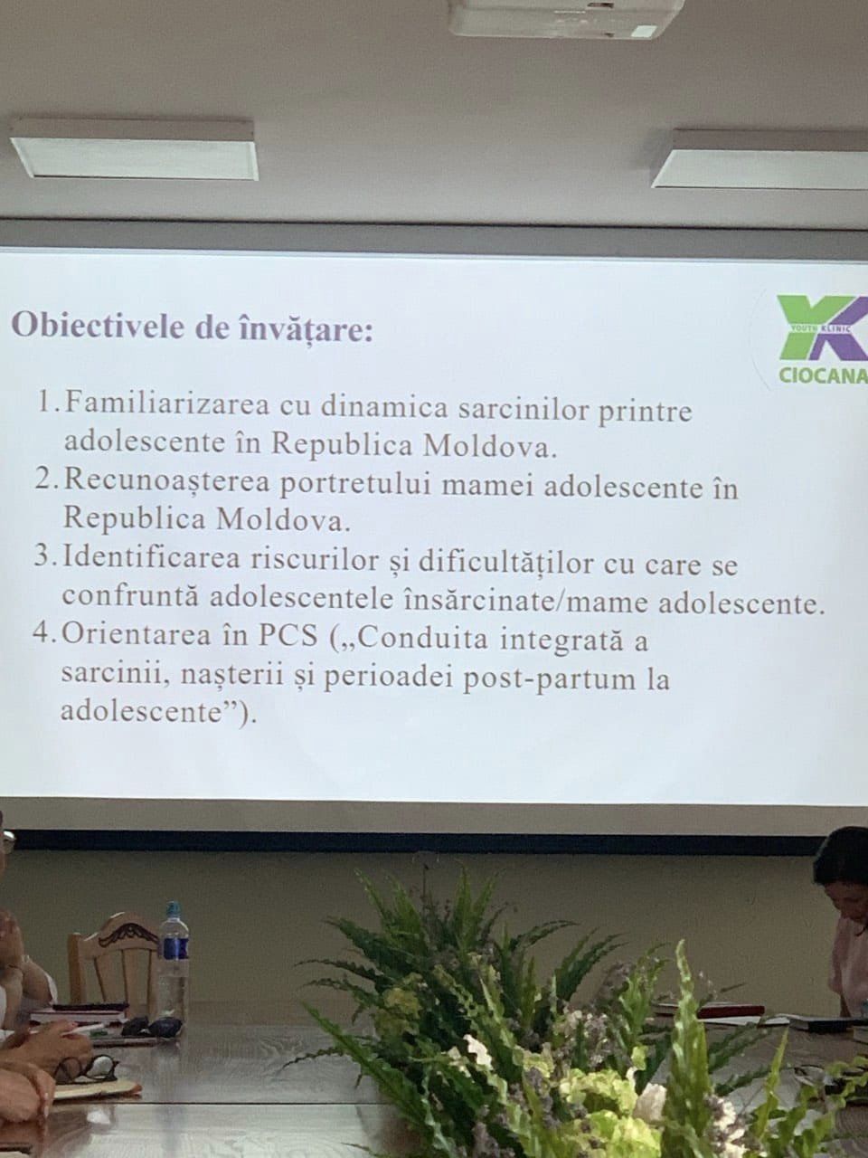 Atelier instructiv Conduita integrată a sarcinii, nașterii și perioadei post-partum la adolescente