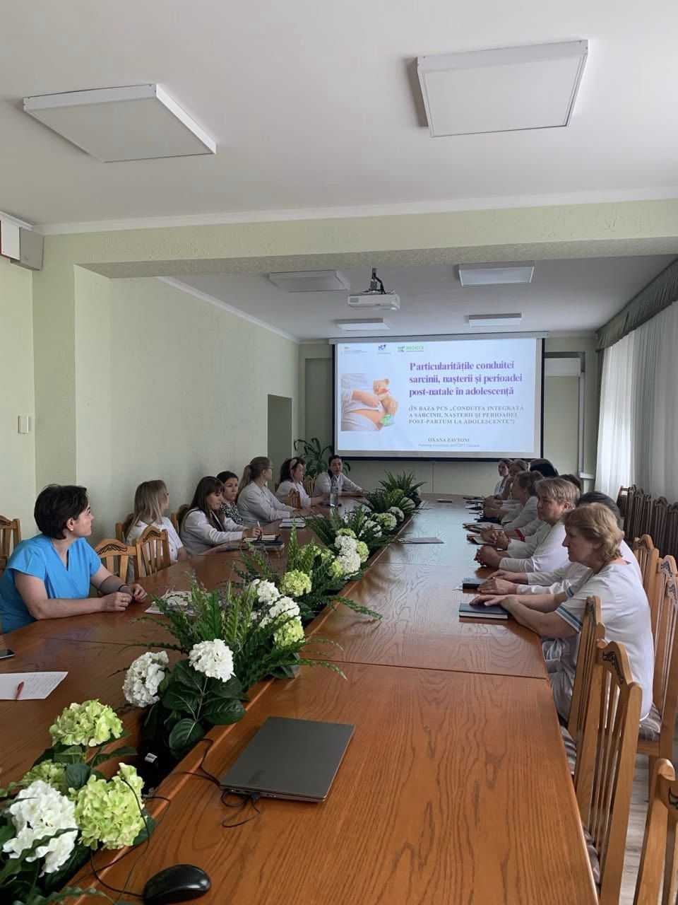 Atelier instructiv Conduita integrată a sarcinii, nașterii și perioadei post-partum la adolescente