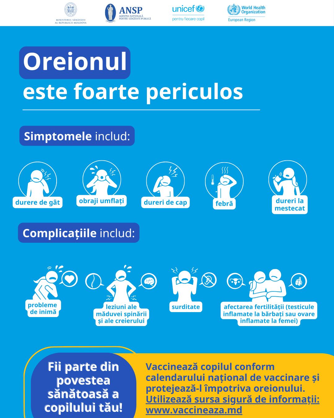 Vaccinurile salvează vieți la toate vârstele, contribuind la o viață calitativă pentru toate generațiile