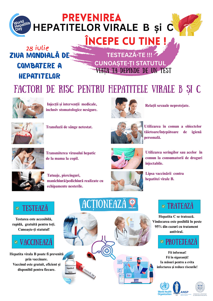 Ziua mondială de combatere a hepatitei
