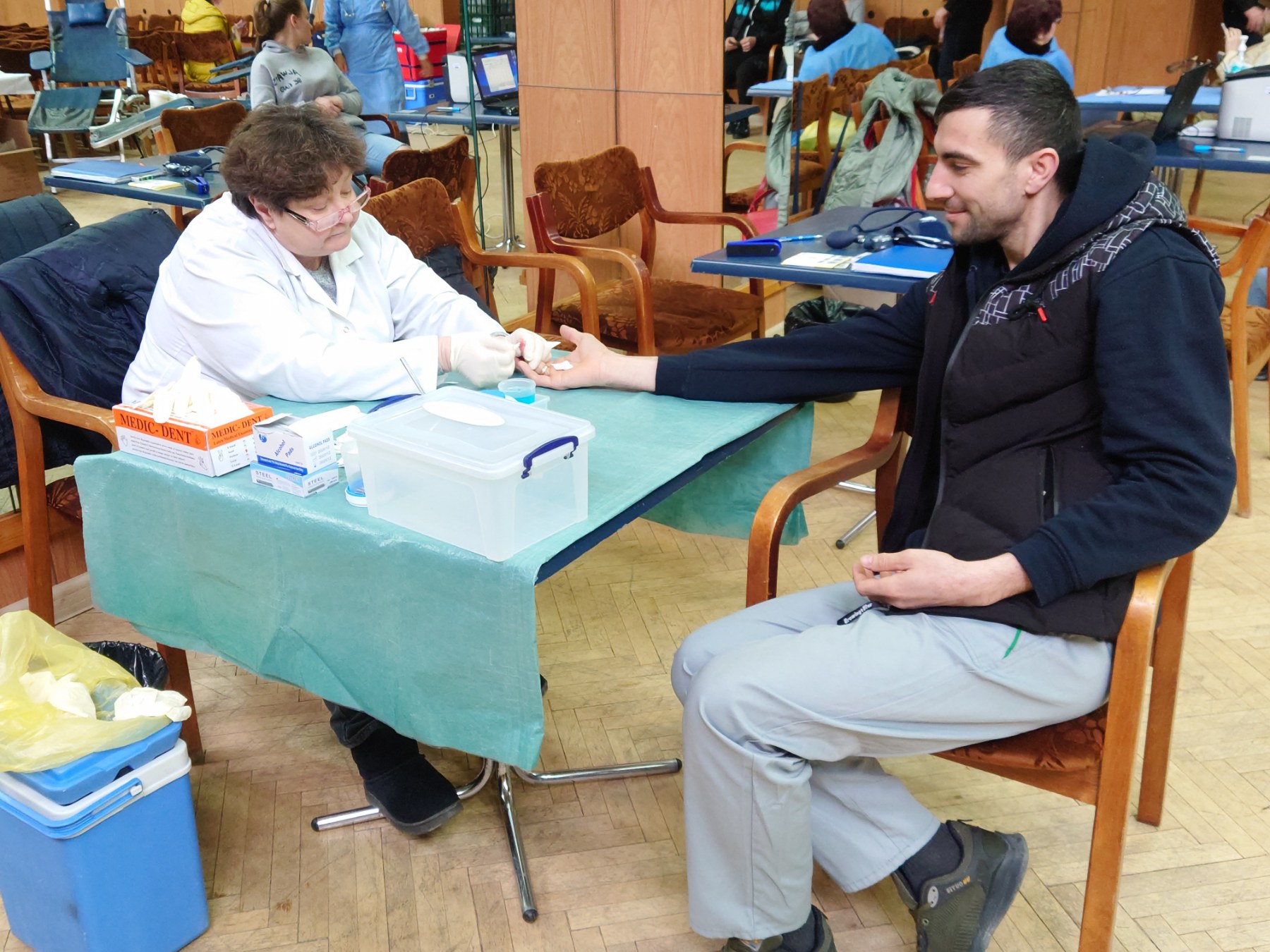 Ziua de donare voluntară a sângelui IMSP AMT Ciocana